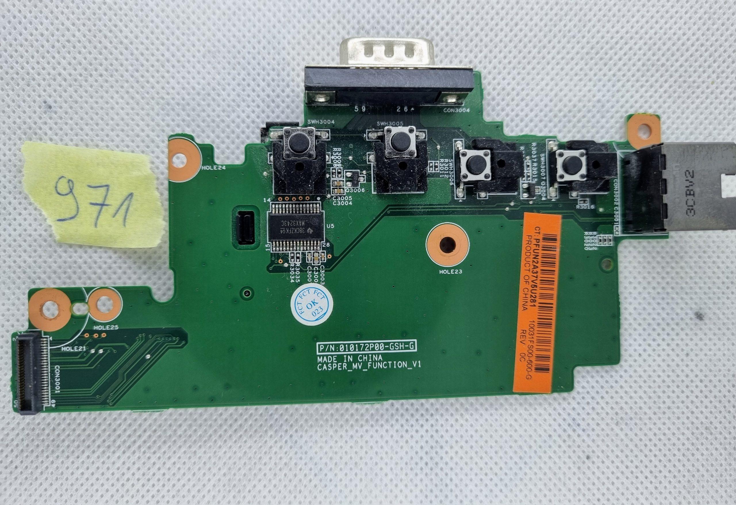 010172P00-GSH-G (Tochterplatine) HP Elitebook 8570p Serielle RS232- und LAN-Karte