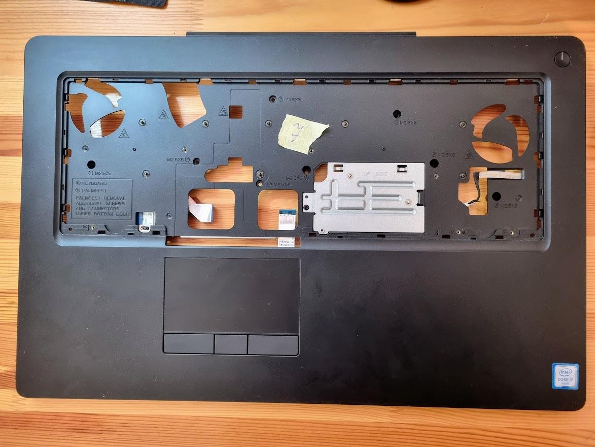 DELL Precision 7710 M7710 Laptop-Gehäuse