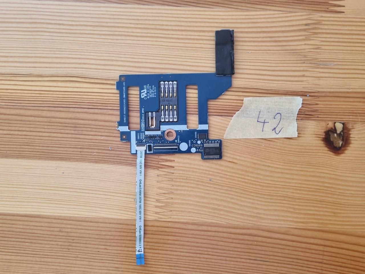 Original für HP 9470M 9480M PC board kartenleser bord BANDIT-6050A2514301-SMARTCARD-A01