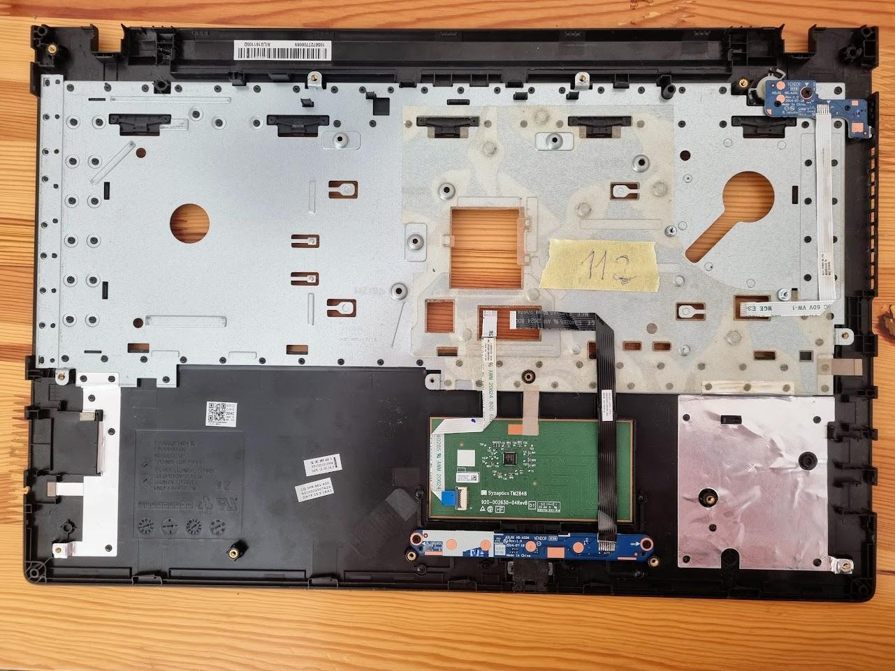 ORIGINAL LENOVO G70-80 HANDAUFLAGE OBERSEITE ABDECKUNG CHASSIS KUNSTSTOFF – Bild 2