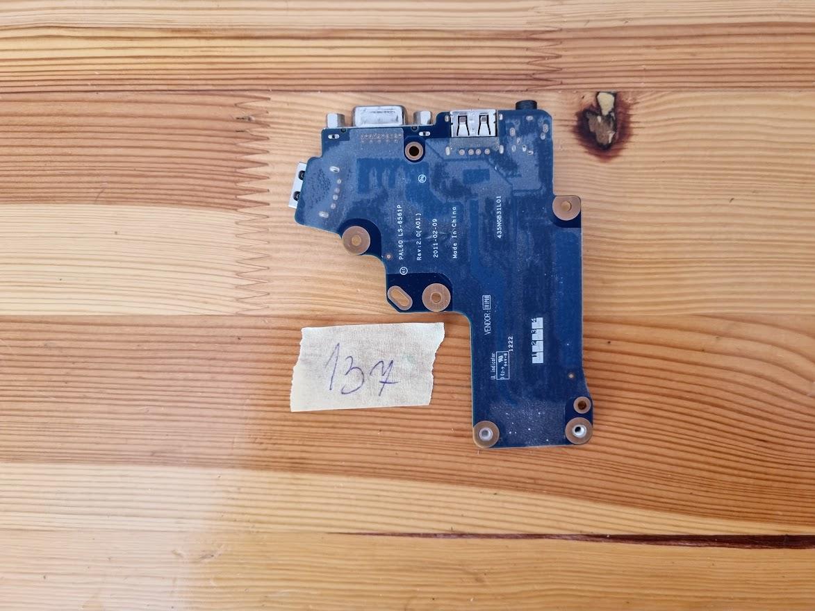 Dell Latitude E6520 Soundkarte USBx2 VGA PAL60 LS-6561P – Bild 2
