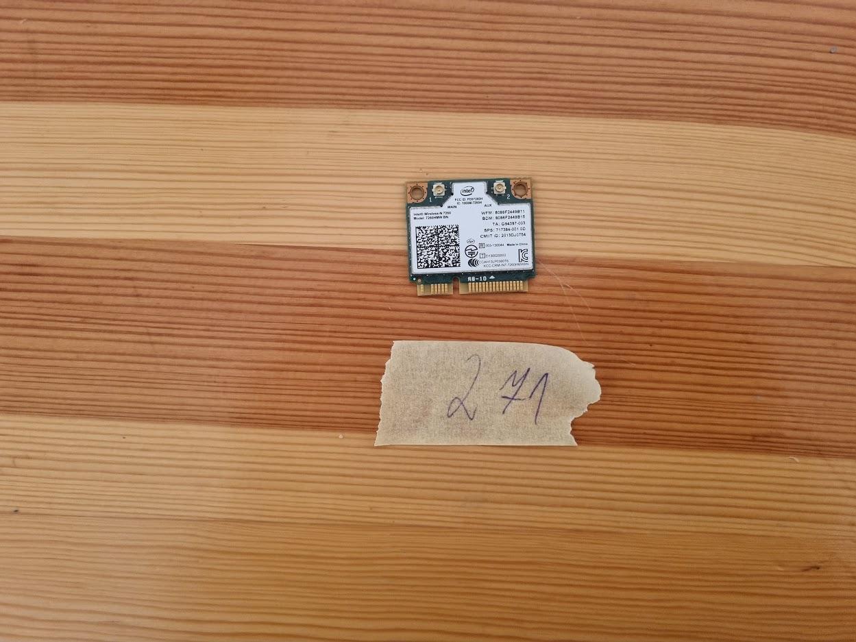 Fujitsu / HP WLAN Intel 7260HMW 717381-001 717384-001 717382-001 784641-001 BT