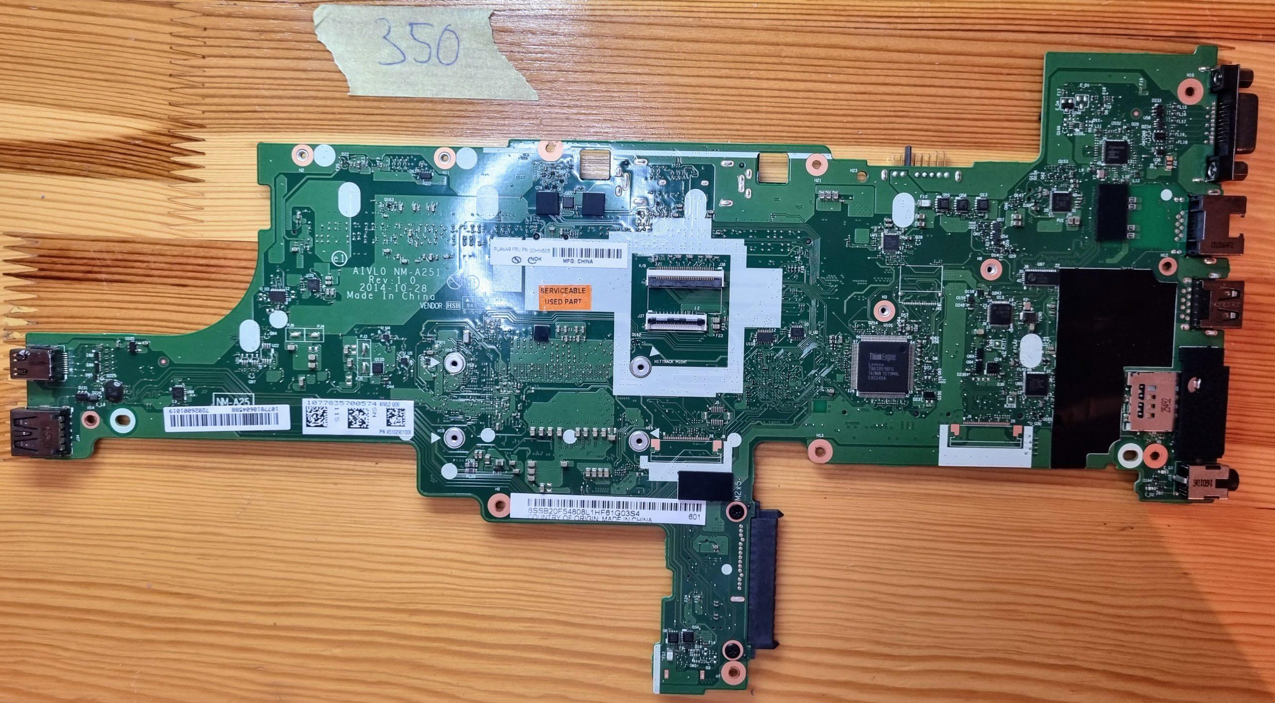 Lenovo Motherboard 20BV T450 AIVLO U06 NM-A251 Intel i5-4300U – Bild 2