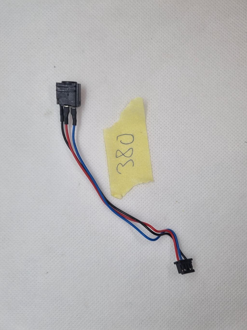 Original Fujitsu Lifebook E734 13,3" DC Buchse Strom DC 3 Kabel 4 Pin – Bild 2