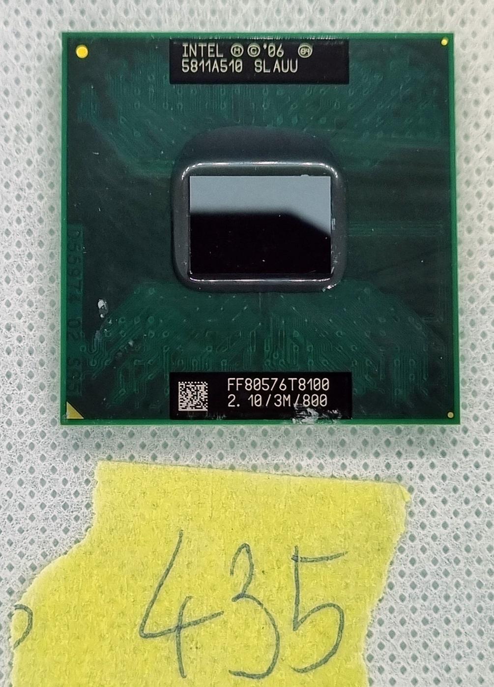 Intel® Core™2 Duo Prozessor SLAUU T8100 3M Cache, 2,10 GHz, 800 MHz FSB