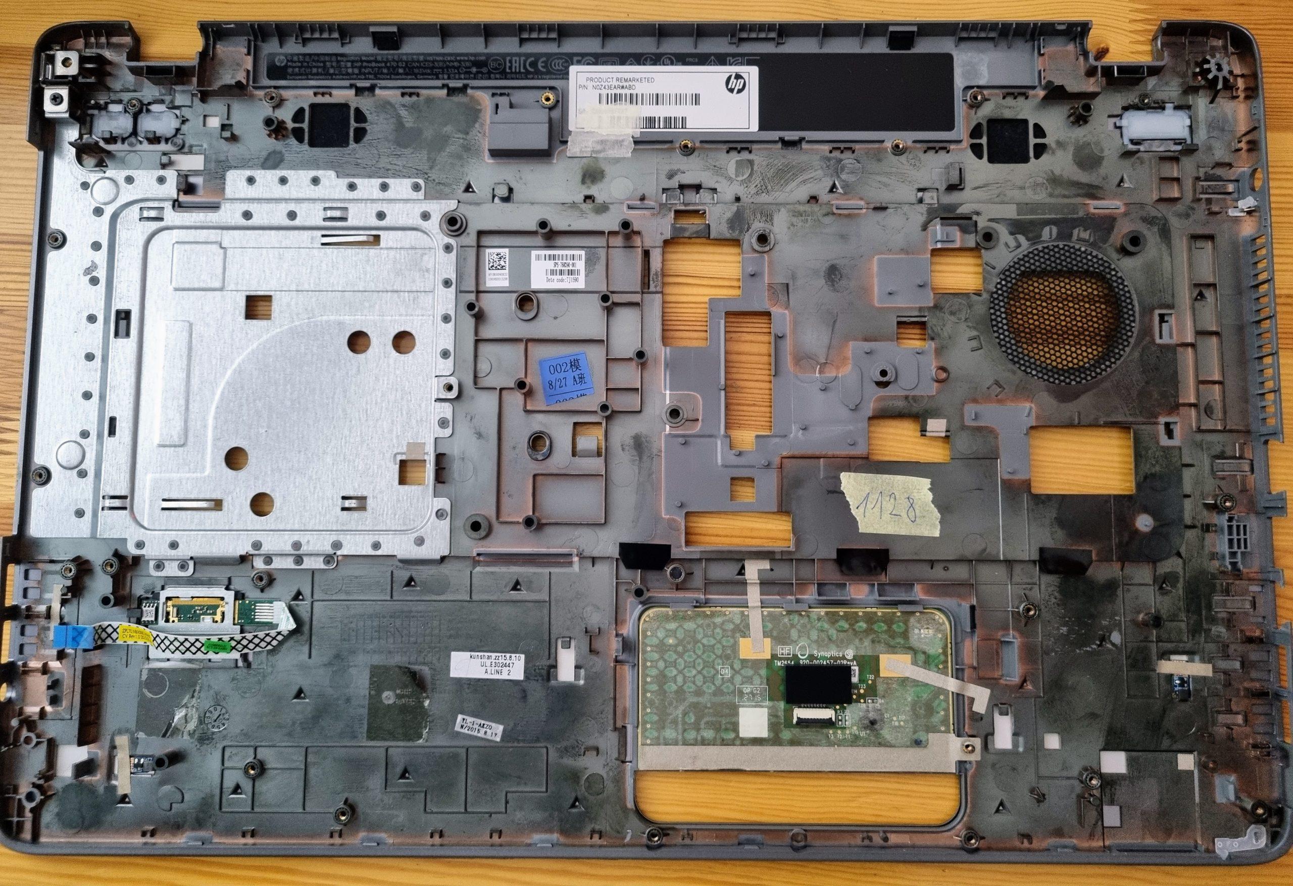 HP ProBook 470 G2 Gehäuseoberschale – Handauflage 768390-001 – Bild 2