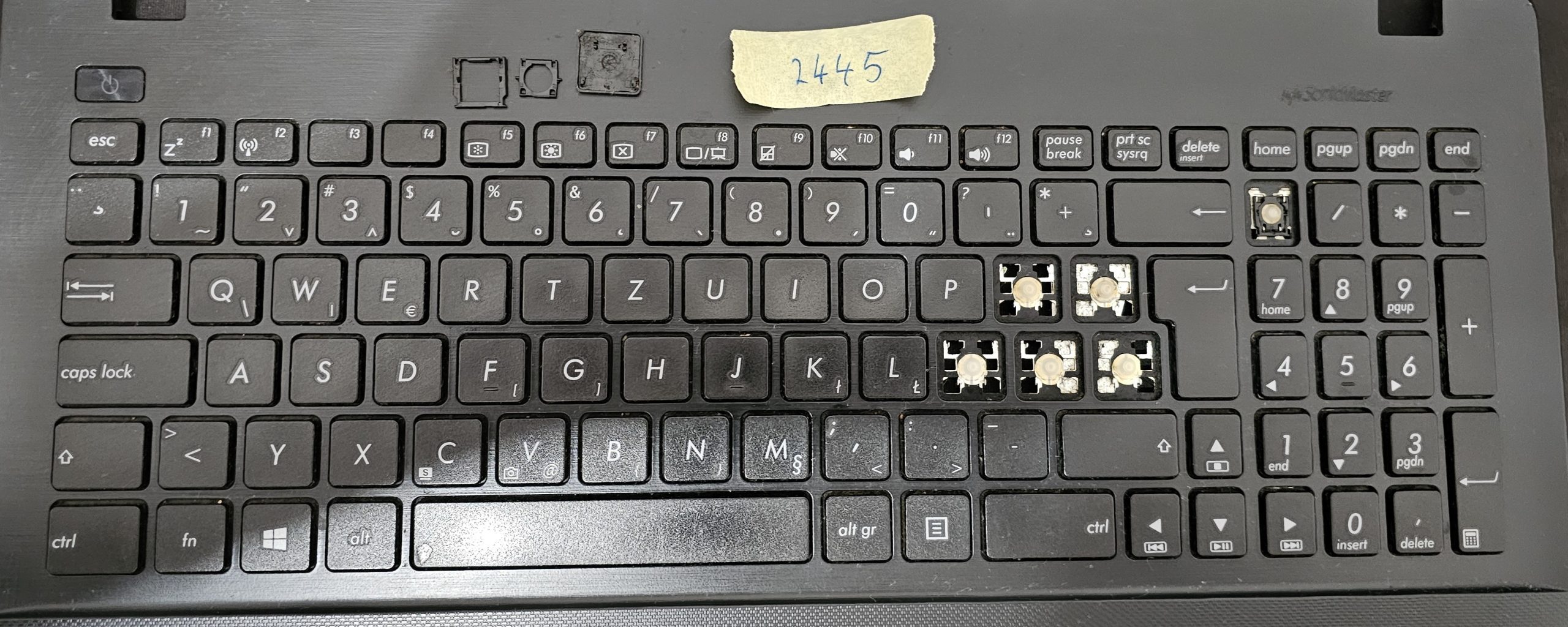 Individuelle Laptop-Tastaturtaste für die Asus F552-Serie – UK-Layout, keine Hintergrundbeleuchtung – Teil OKNBO-612BWB00