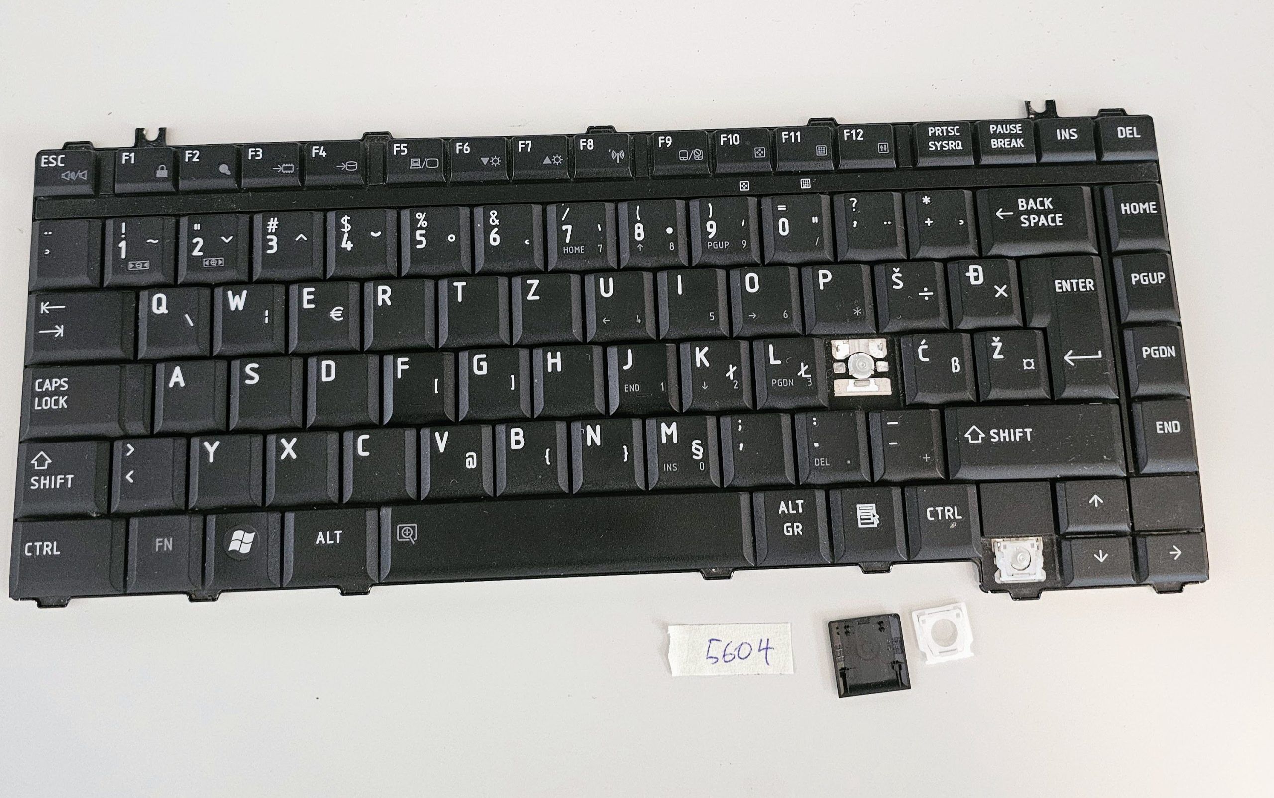 Toshiba Satellite A300-201 Tastatur-Tastenersatz 9J.N9082.J0G ohne Hintergrundbeleuchtung