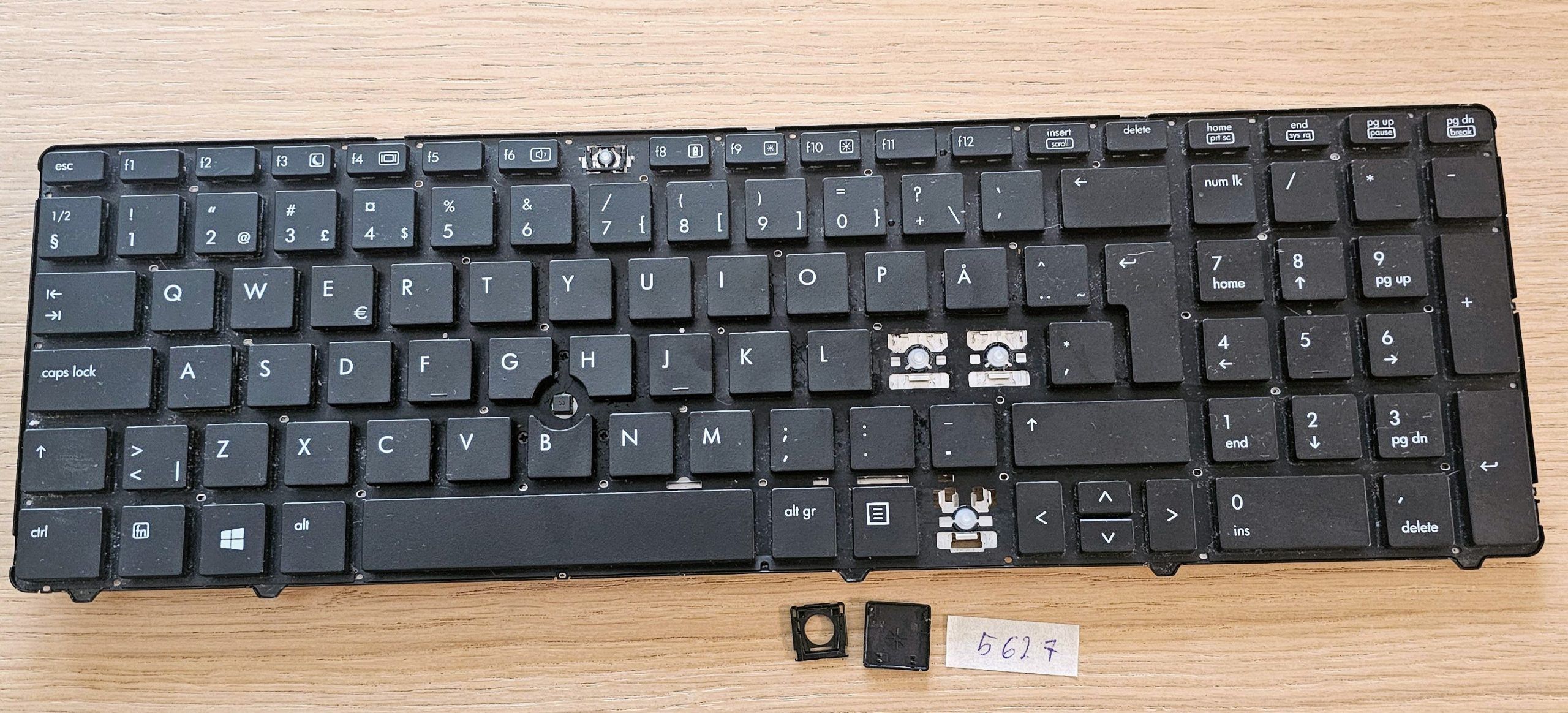 HP EliteBook 8570P Tastatur-Tastenersatz (55012Q000)