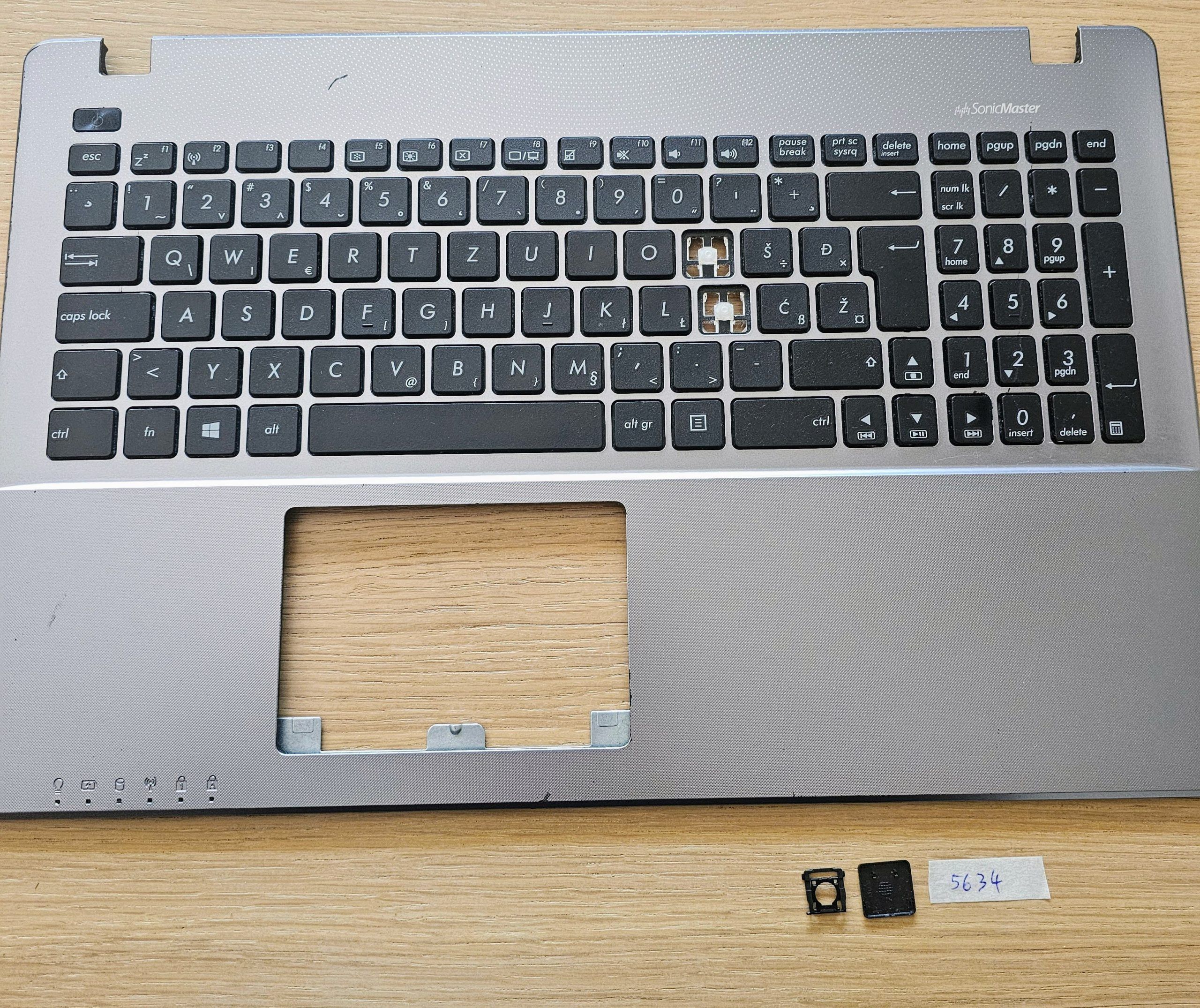 ASUS-Tastatur-Tastenersatz – ohne Hintergrundbeleuchtung (0KNB0-5600US00, 0KN1-291US12)