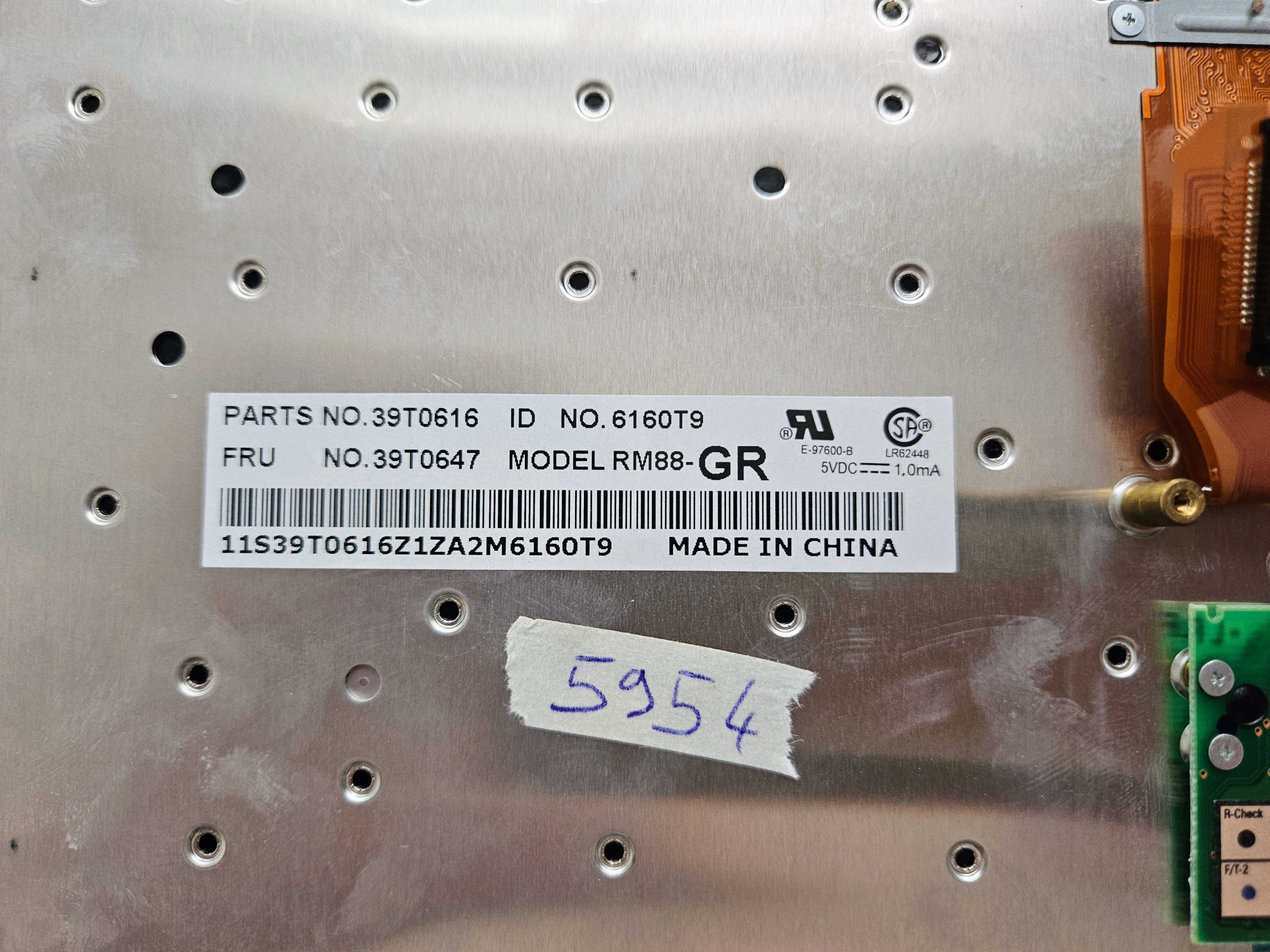 Original Lenovo ThinkPad R51-Tastatur – Laptop-Ersatzteil – Bild 2