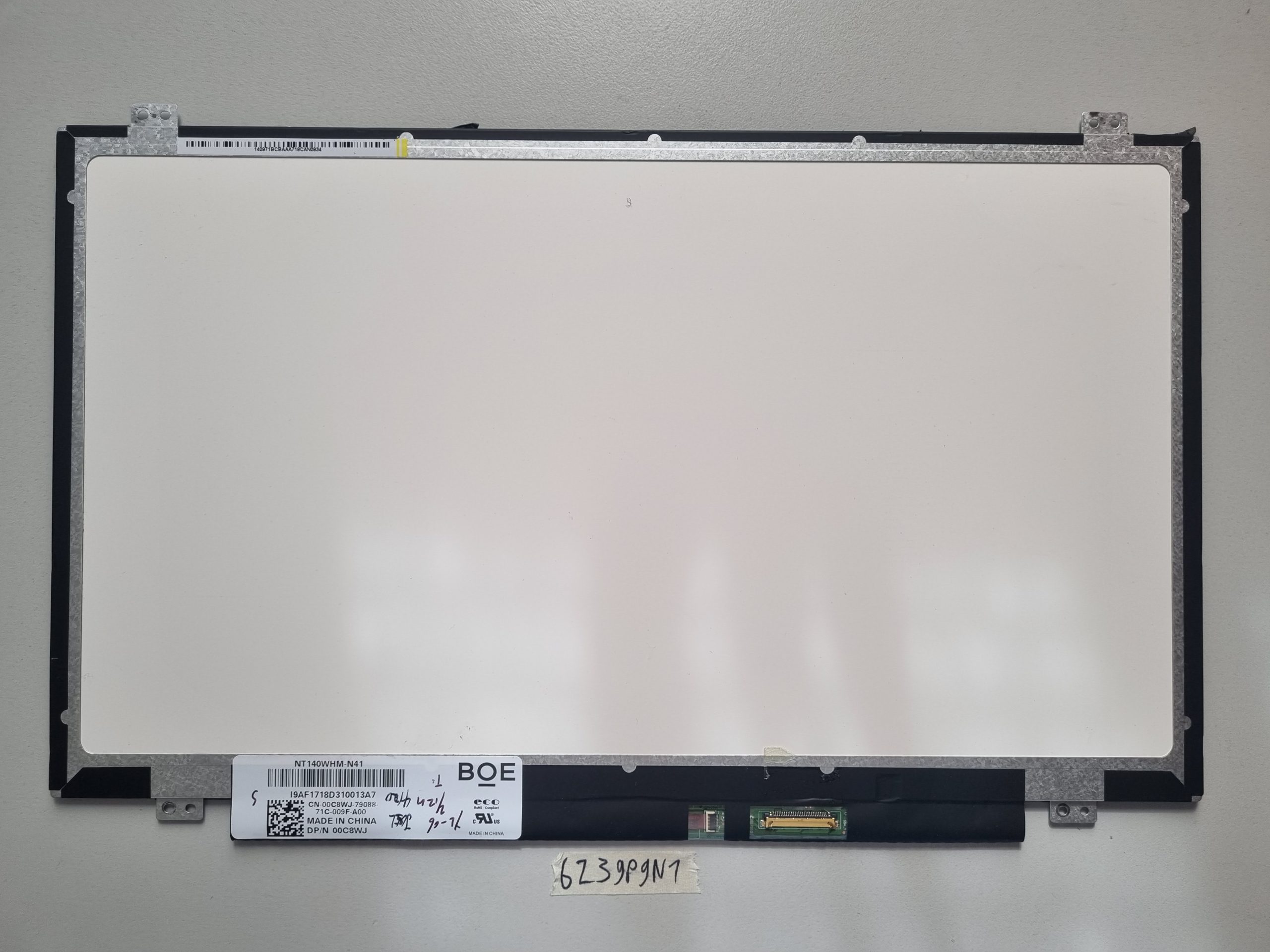 NT140WHM-N41 14,0 Zoll HD LCD LED Laptop-Bildschirm 30-Pin Slim Matte