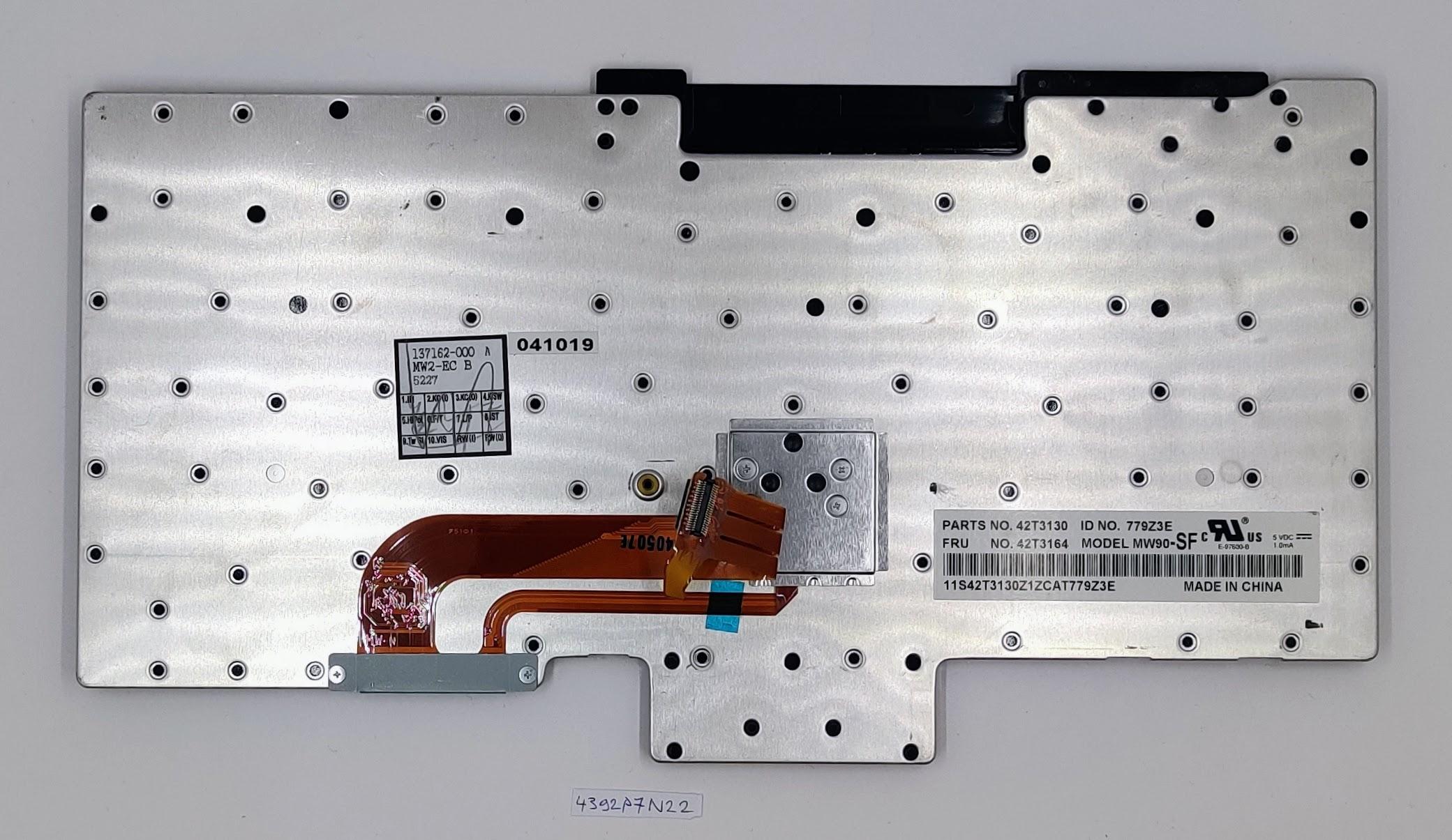 42T3164 – IBM Lenovo Finnisch-Schwedische Tastatur für R61 und R61i – Bild 2