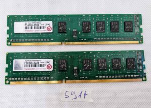 Großpackung mit 2 x 4 GB 1Rx8 DDR3 1600 MHz PC3-12800U Desktop-RAM-Speicherstick – getestet, funktioniert