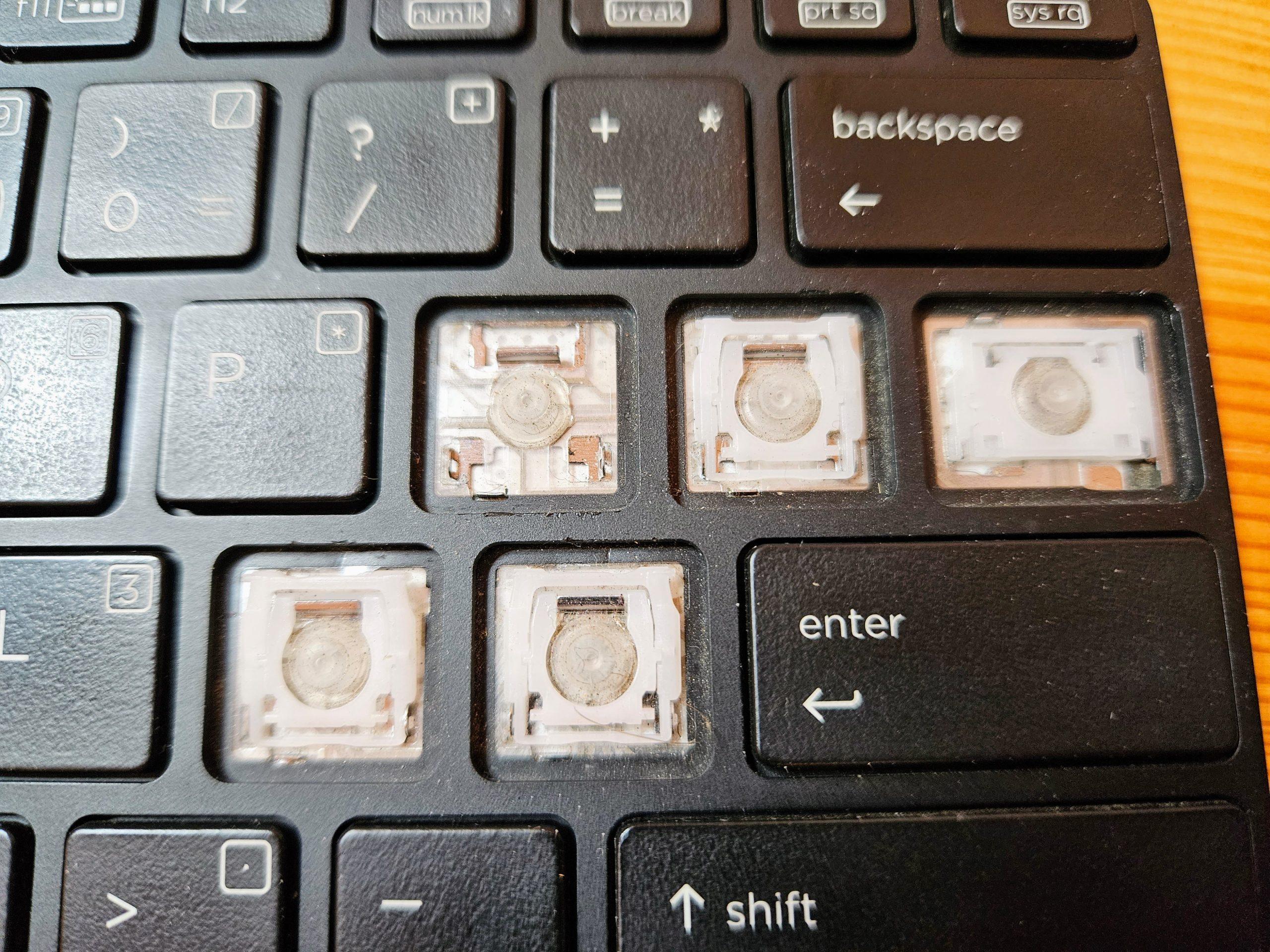 Laptop HP Elitebook 825 G2 820 G1 G2 725 G1 G2 720 G1 G2 825 G1 Einzelne Tastatur schlüssel 730541-001 735502-001 schlüssel – Bild 2