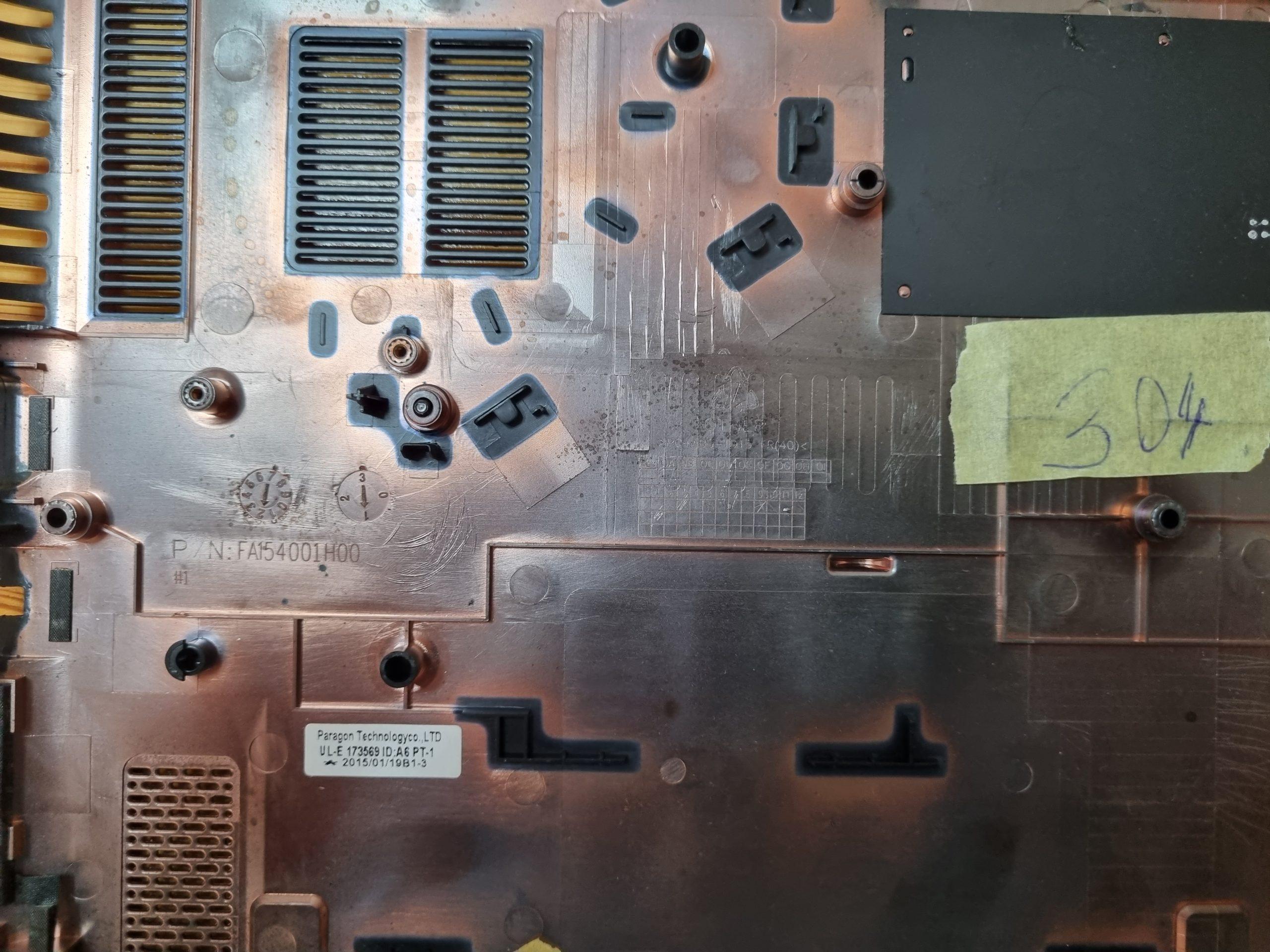 Acer Aspire E5-521-47TB Serie Laptop-Untergehäuse FA154001H00 – Bild 4