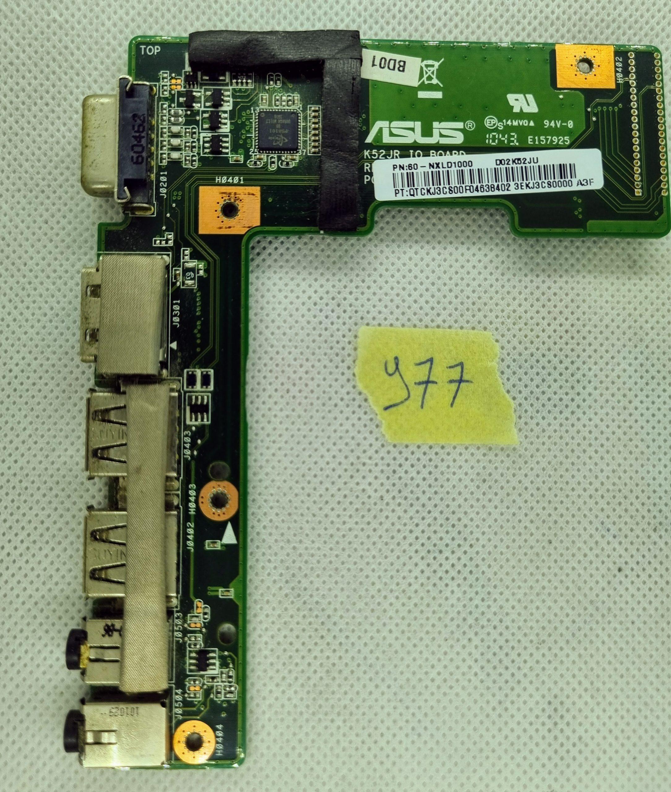 Asus K52J Serie 60-NXLD1000 USB/VGA-Karte