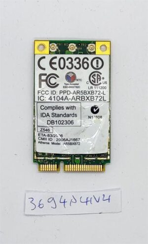 Atheros AR5BXB72 Ar5008 Drahtlose Karte 802.11abgn für Lenovo ThinkPad T61 X61 T61p 42T0825