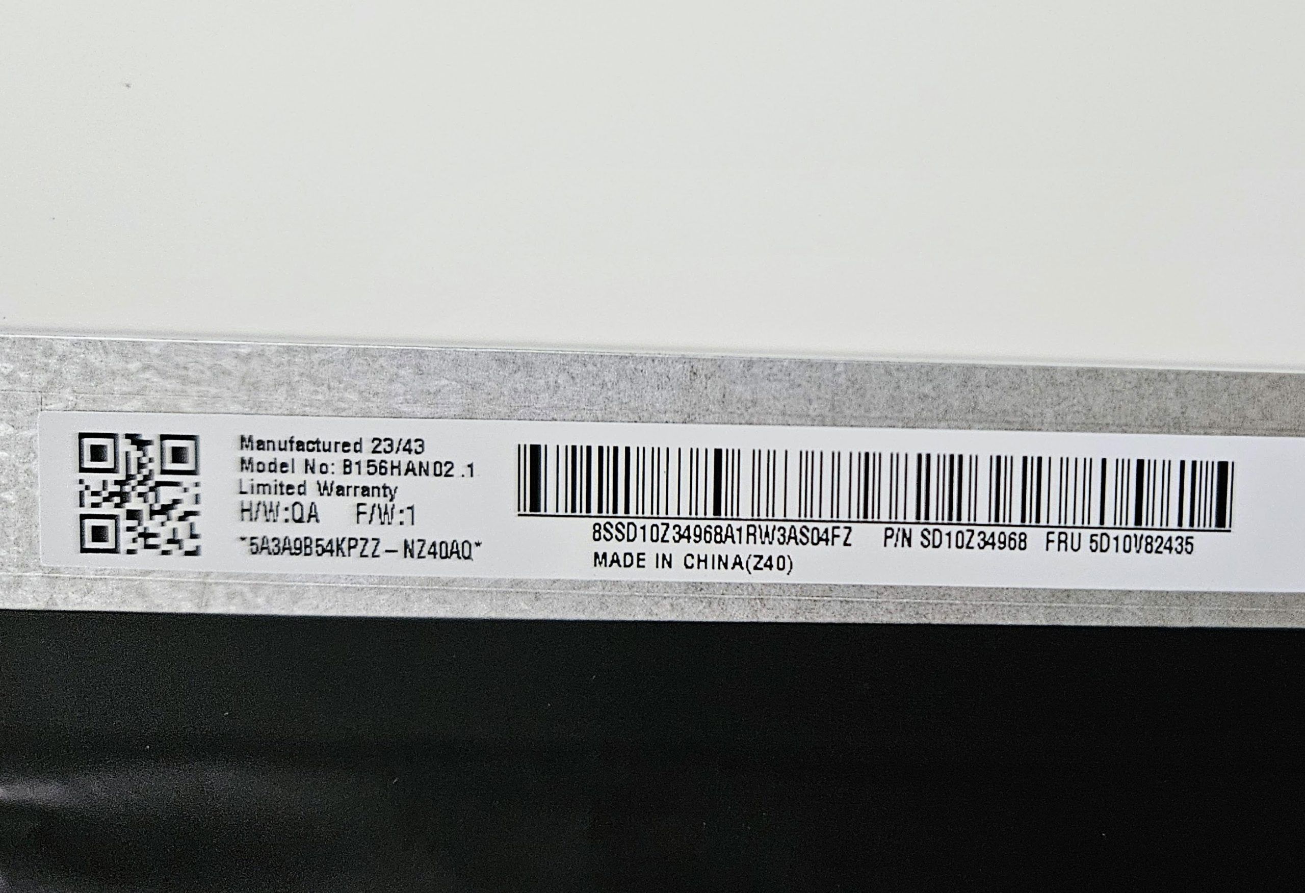 15,6" LCD-Bildschirm für HP 15s-EQ-Serie, matt, IPS, FHD, 30-Pin, neu – Bild 2