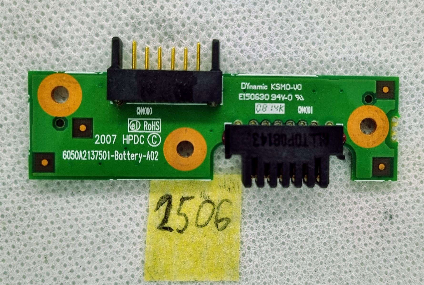 Akku-Platinenadapter für HP Compaq 6820s – 6050a2137501, Original-Ersatzteil