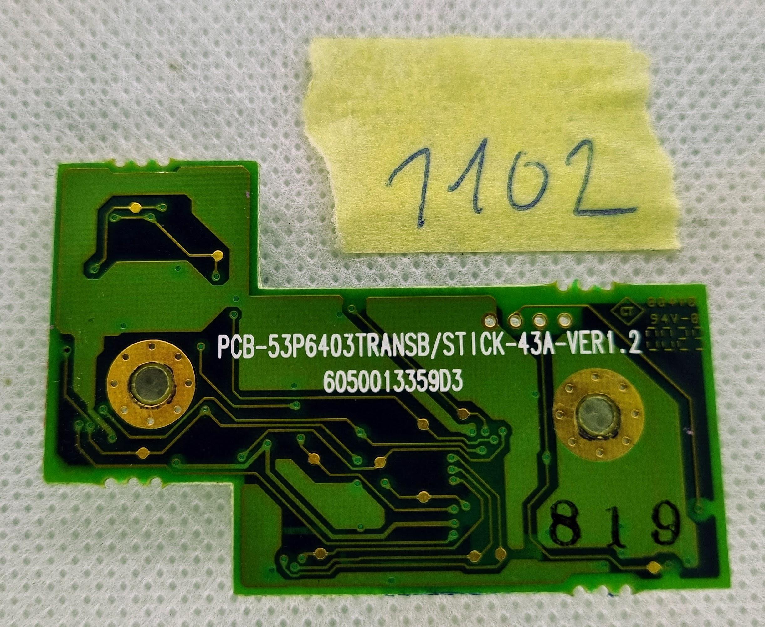 COMPAQ ARMED SUB BOARD PCB-53P6403TRANSB/STICK
