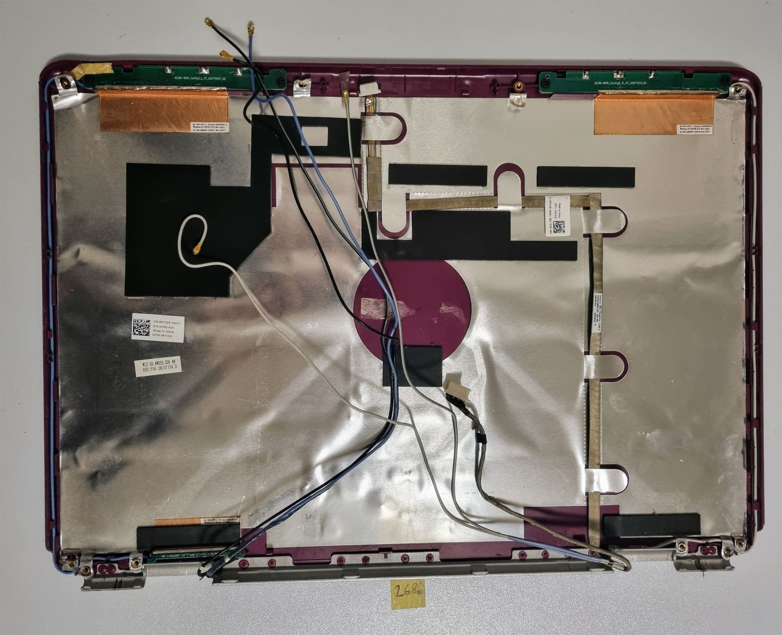 Dell 0KY324 LED-Rückabdeckung, violett, für Inspiron 15251526 – Original-Ersatzteile für Laptops – Bild 2