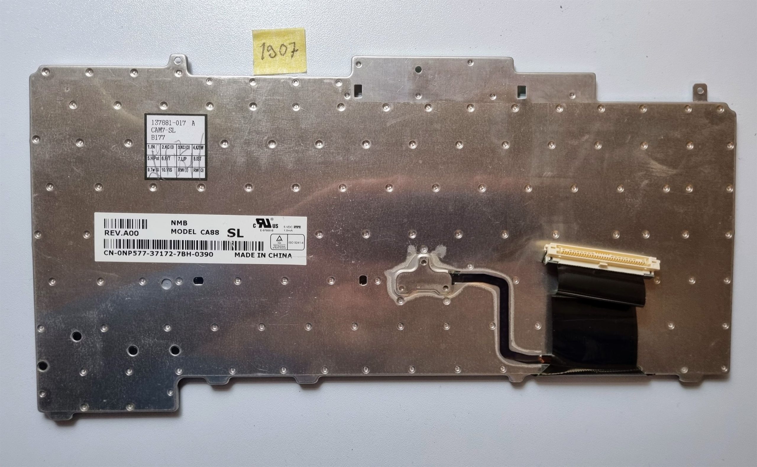 Dell CA88 V103 KFRS Schwarz Polnisch Laptop Tastatur NP576 137681-000 M-Serie – Bild 2