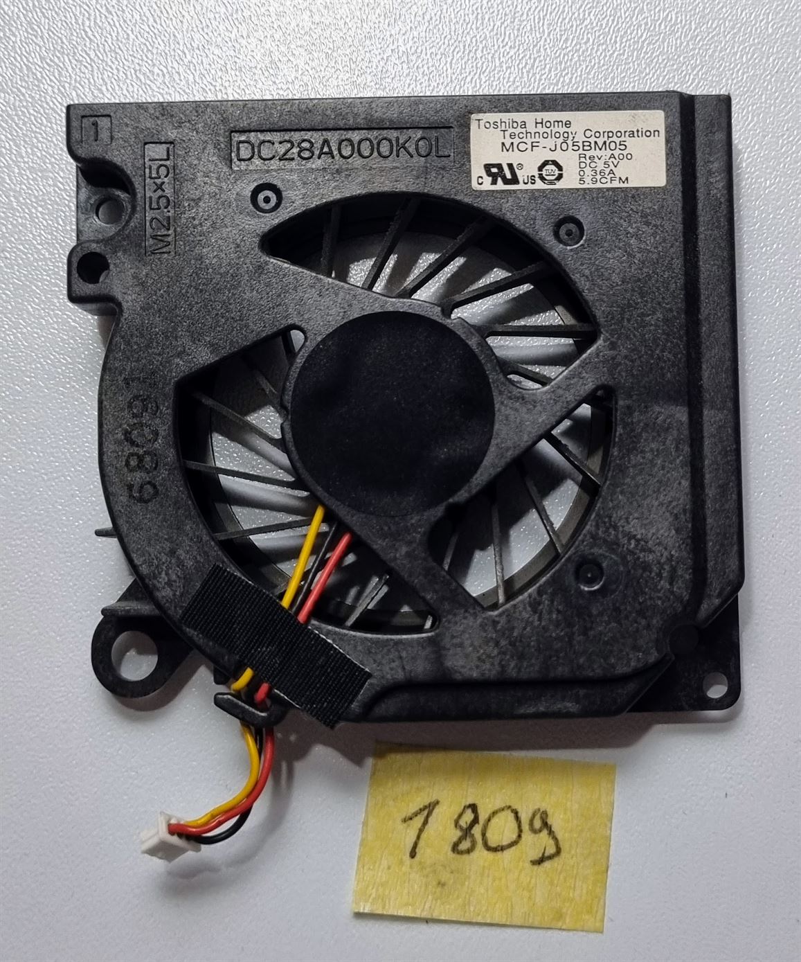 Dell D260 Lüfter DC28A000K0L Laptop-Ersatzteil – Effiziente Kühlung