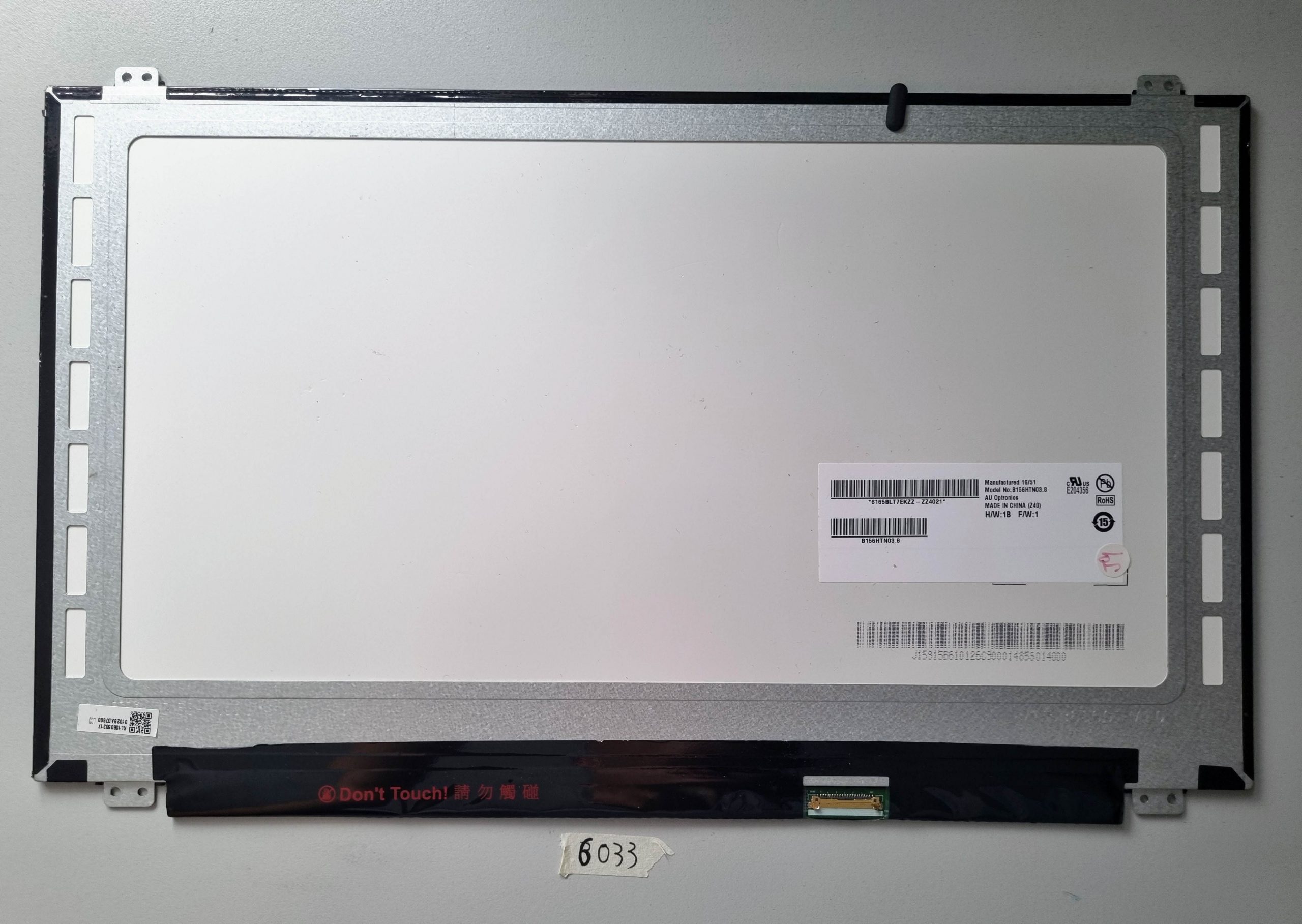 Dell Inspiron 15 5577 Laptop-Teile | 15,6" FHD LED-Bildschirm B156HTN03.8 Ersatz