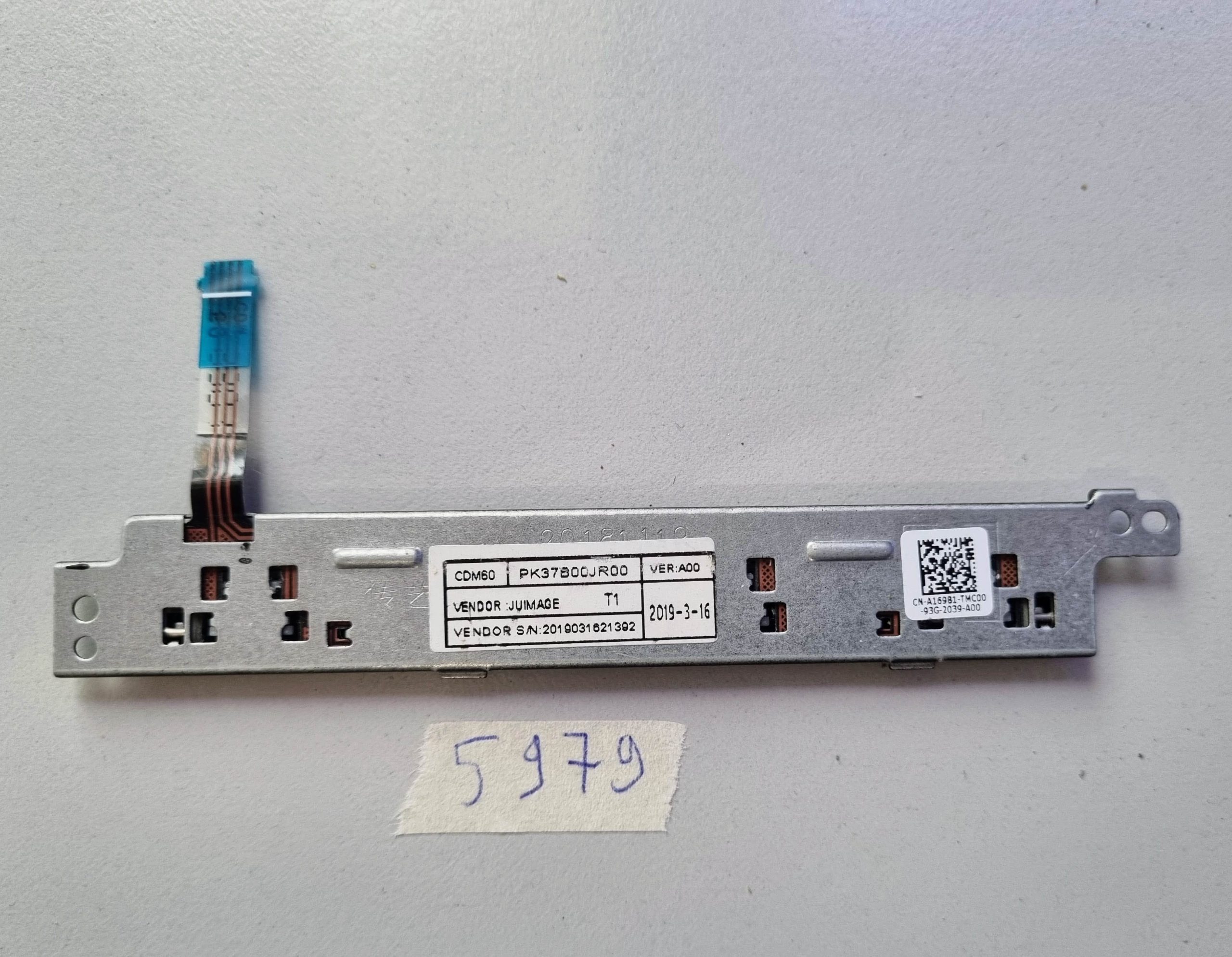 Dell Latitude 5280 5590 Laptop-Teile, linker rechter Mausklicker, A169B1, PK37B00JR00 – Bild 2