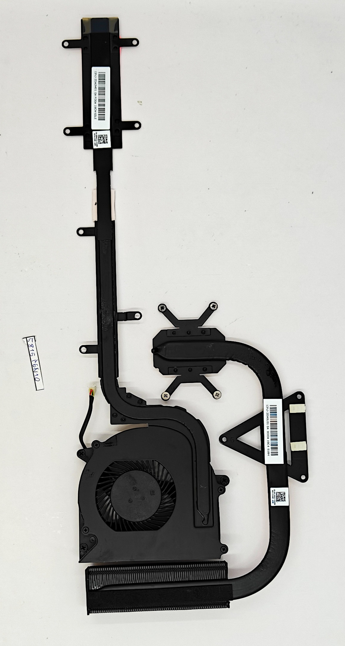 Dell Latitude 5420 Robuster Laptop-CPU-Lüfter und Kühlkörper – OEM-Kühllösung 0C1W42 & 05WVT5 & 0KC66H