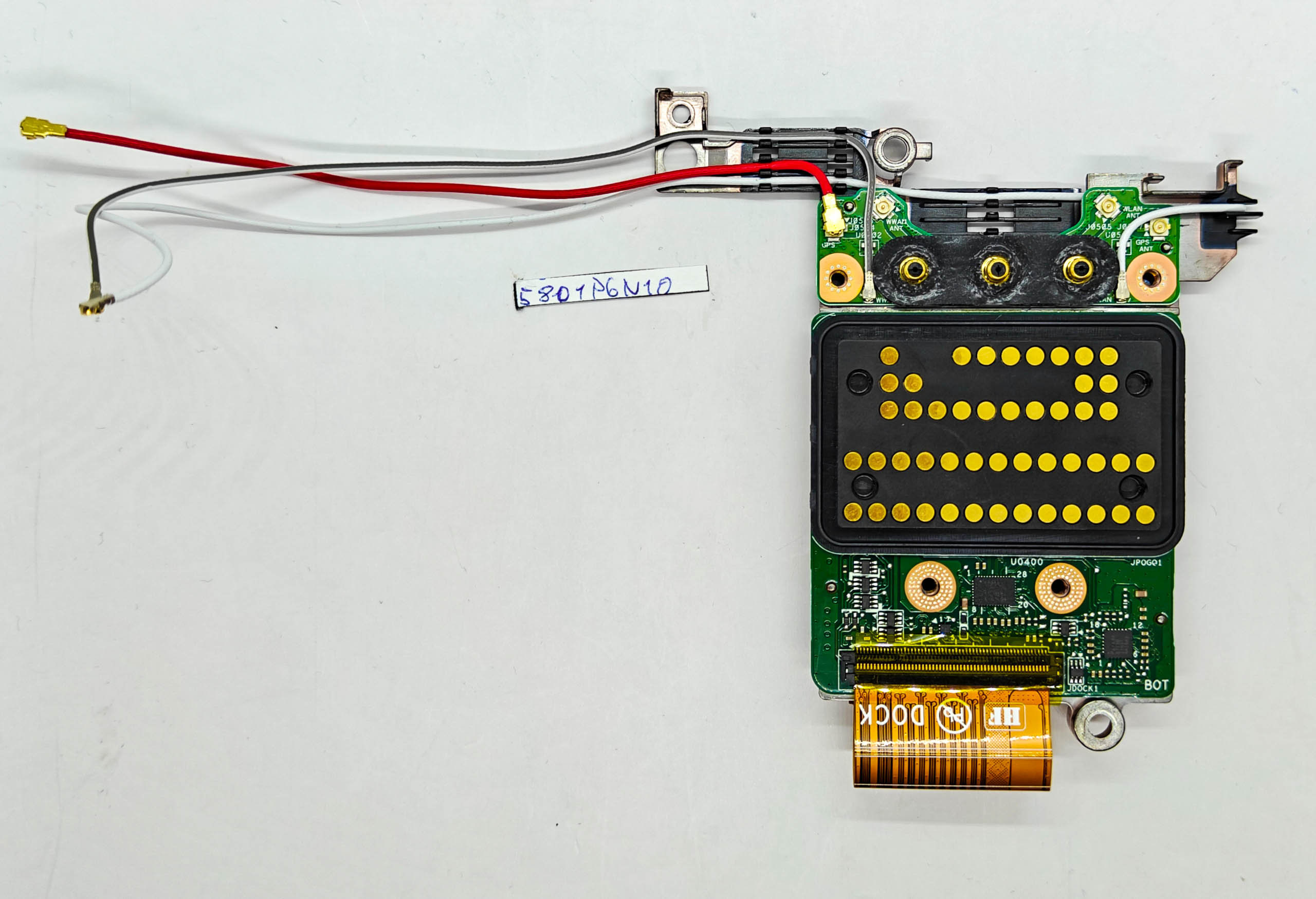 Dell Latitude 5424 7424 Rugged Docking Board D6RV6 – Original-Laptop-Ersatzteil