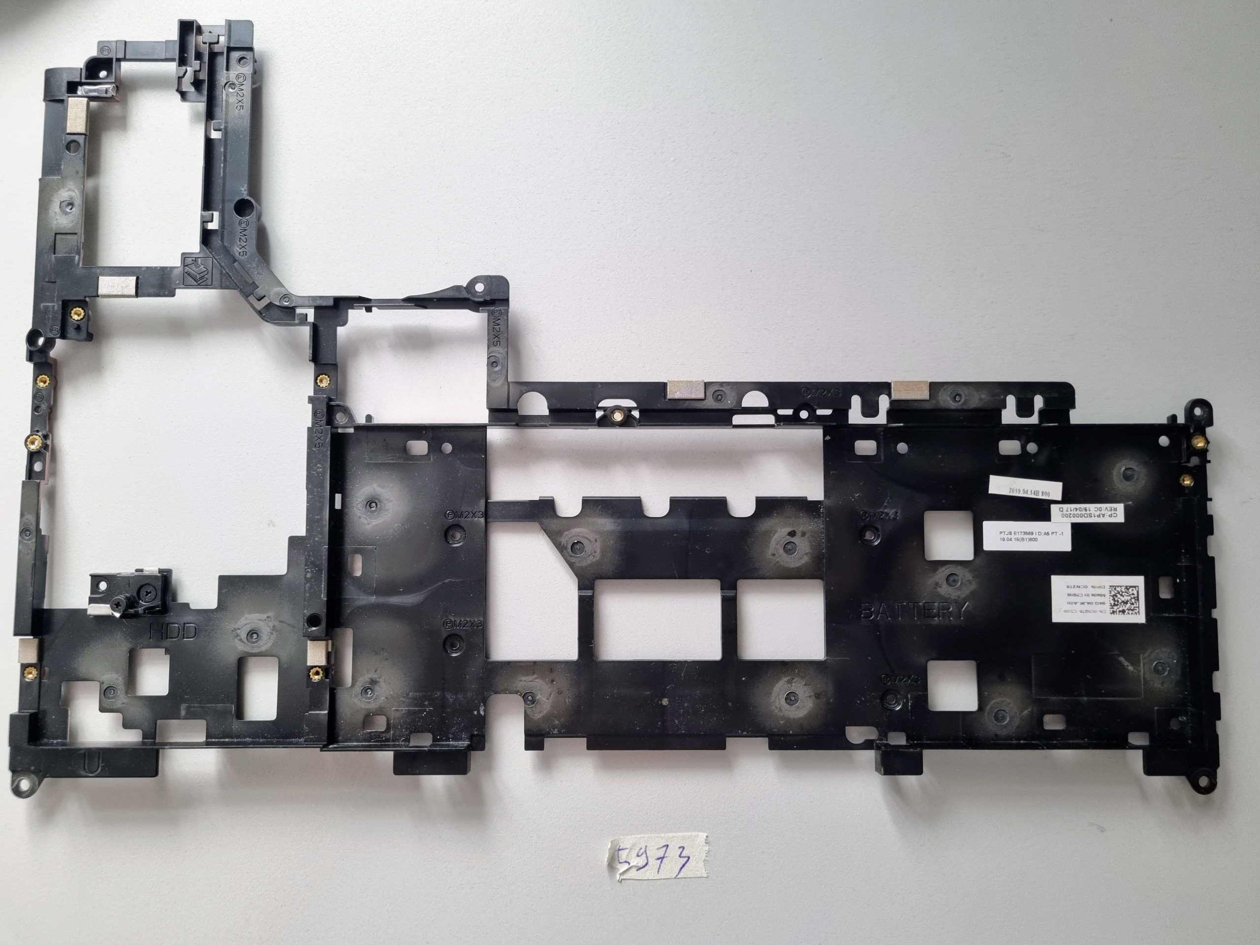 Dell Latitude 5480 5490 Innerer mittlerer Chassis-Rahmen 0CN2T6 AP1SD000200 Laptop-Teile