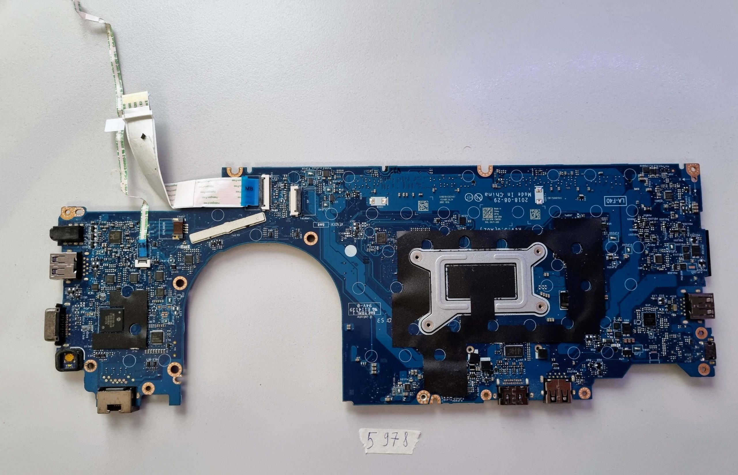 Dell Latitude 5490 Motherboard i7-8650U CPU 1,90 GHz | DDM70 LA-F401P 0NJFT2 - Getestet – Bild 2
