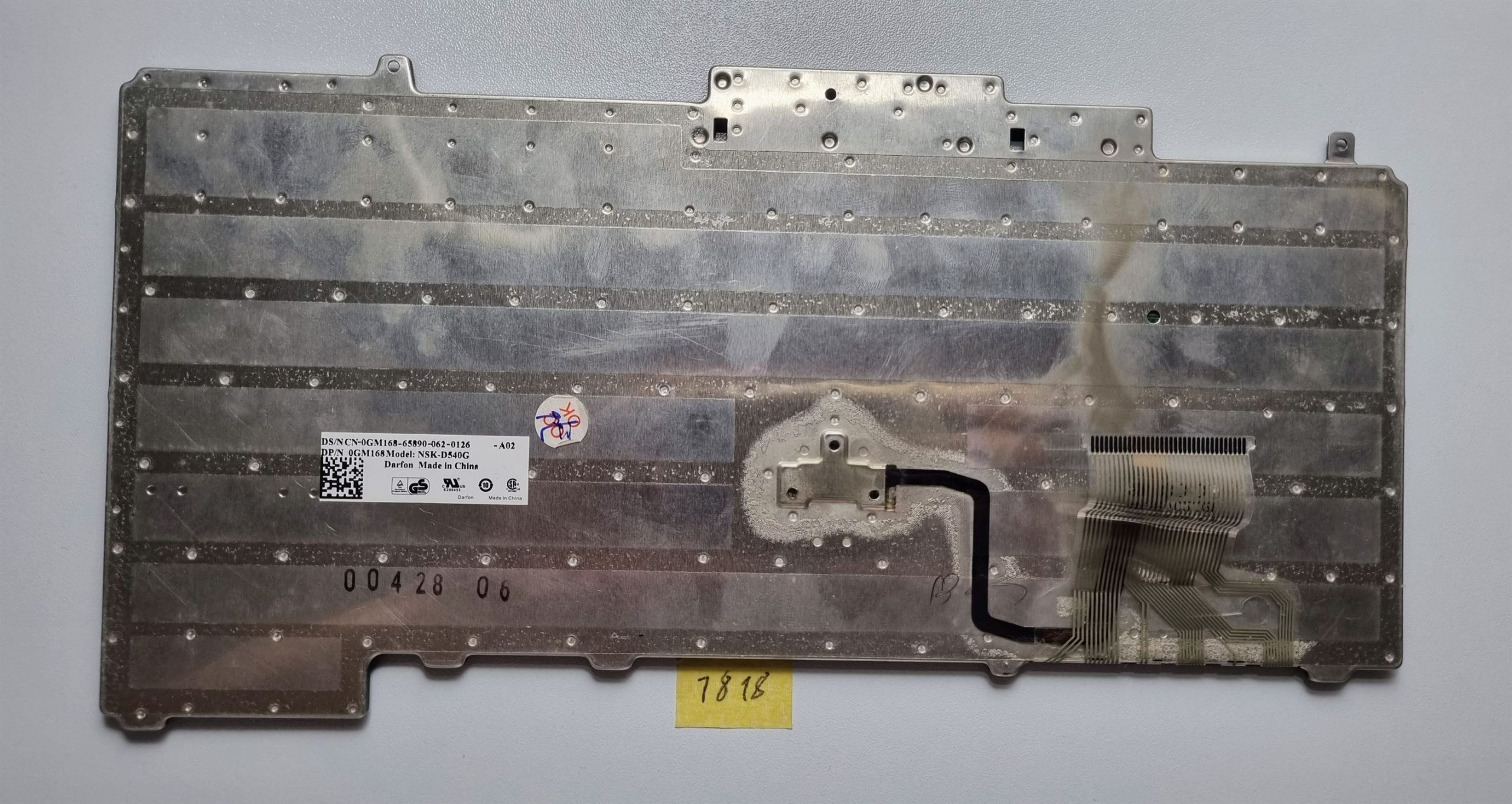 Dell Latitude D420 Laptop-Tastatur NSK-D700G Ersatz – Bild 2