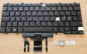 Dell Latitude E5450 E5470 E7470 E7450 Tastatur-Tasten-Ersatz - Hintergrundbeleuchtung (Original 07TNDW)