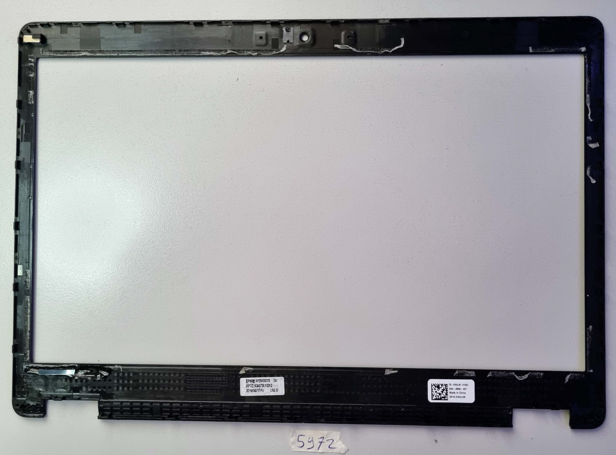 Dell Latitude E5490 5490 LCD Frontblende Rahmen Abdeckung 0VRWJM VRWJM | Laptop-Teile – Bild 2