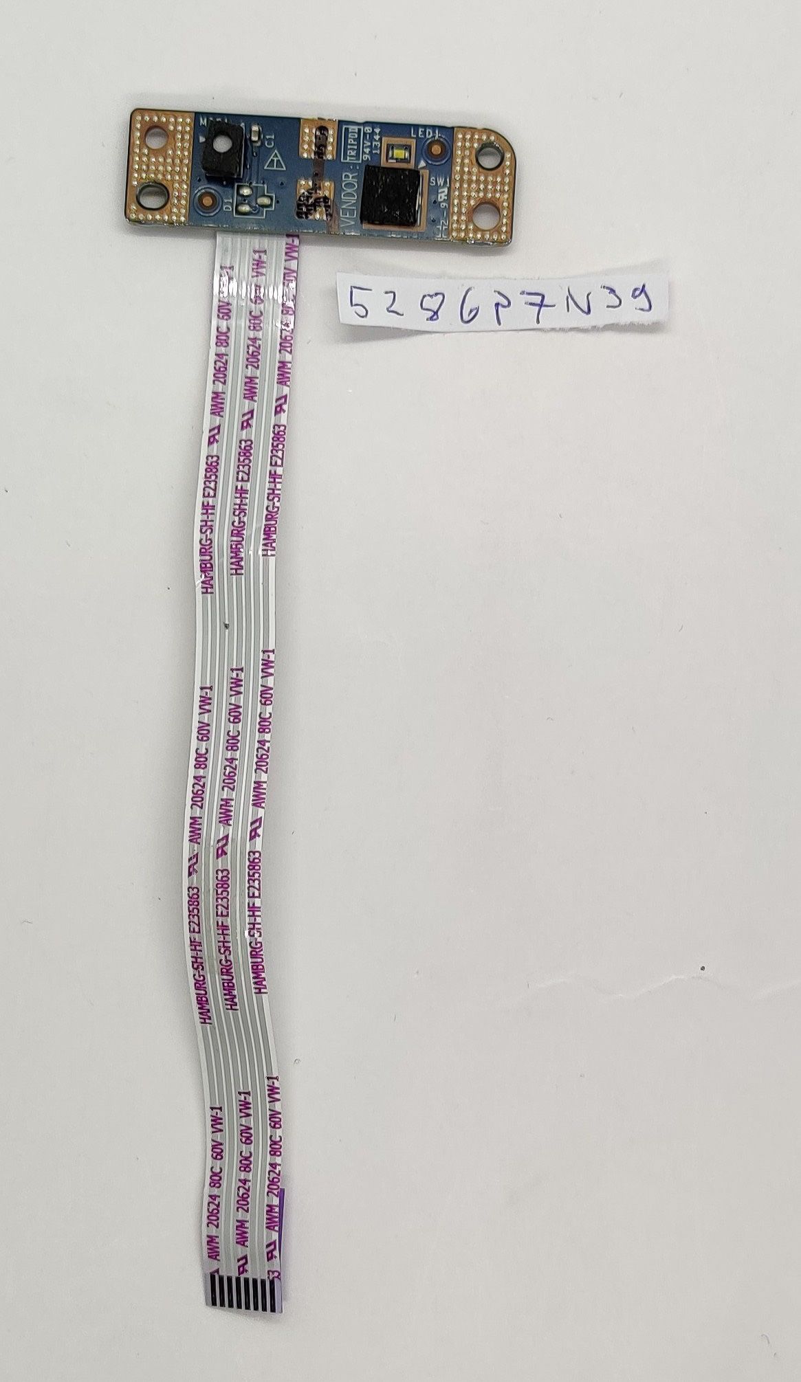 Dell Latitude E5530 Power Button Board mit Kabel LS-7909P, Originalteil – Bild 2