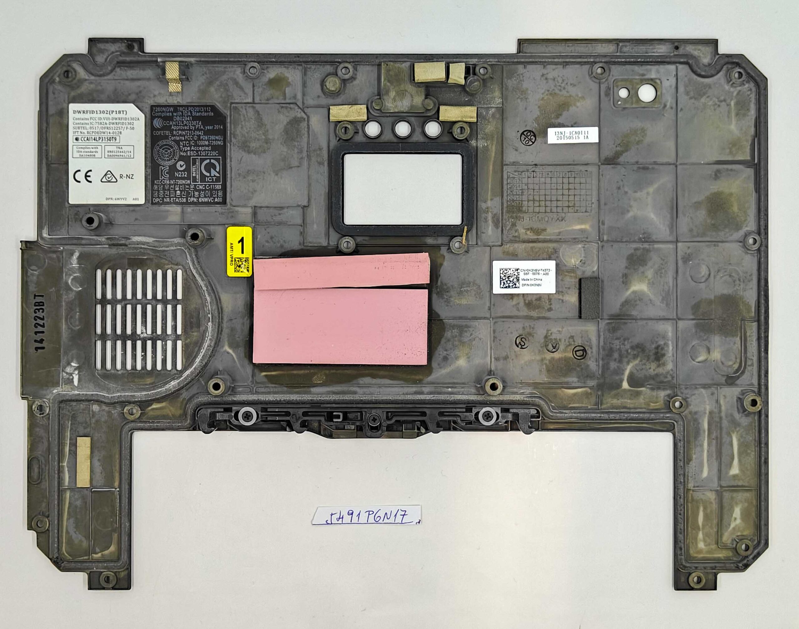 Dell Latitude Rugged 12 Extreme 7204 Untere Abdeckung 7H8QNY1 – Originalteil – Bild 2