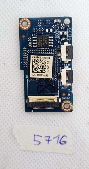 Dell Precision M4800 Palmrest Junction Controller Board 3MW70 03MW70 – Original-Laptopteil