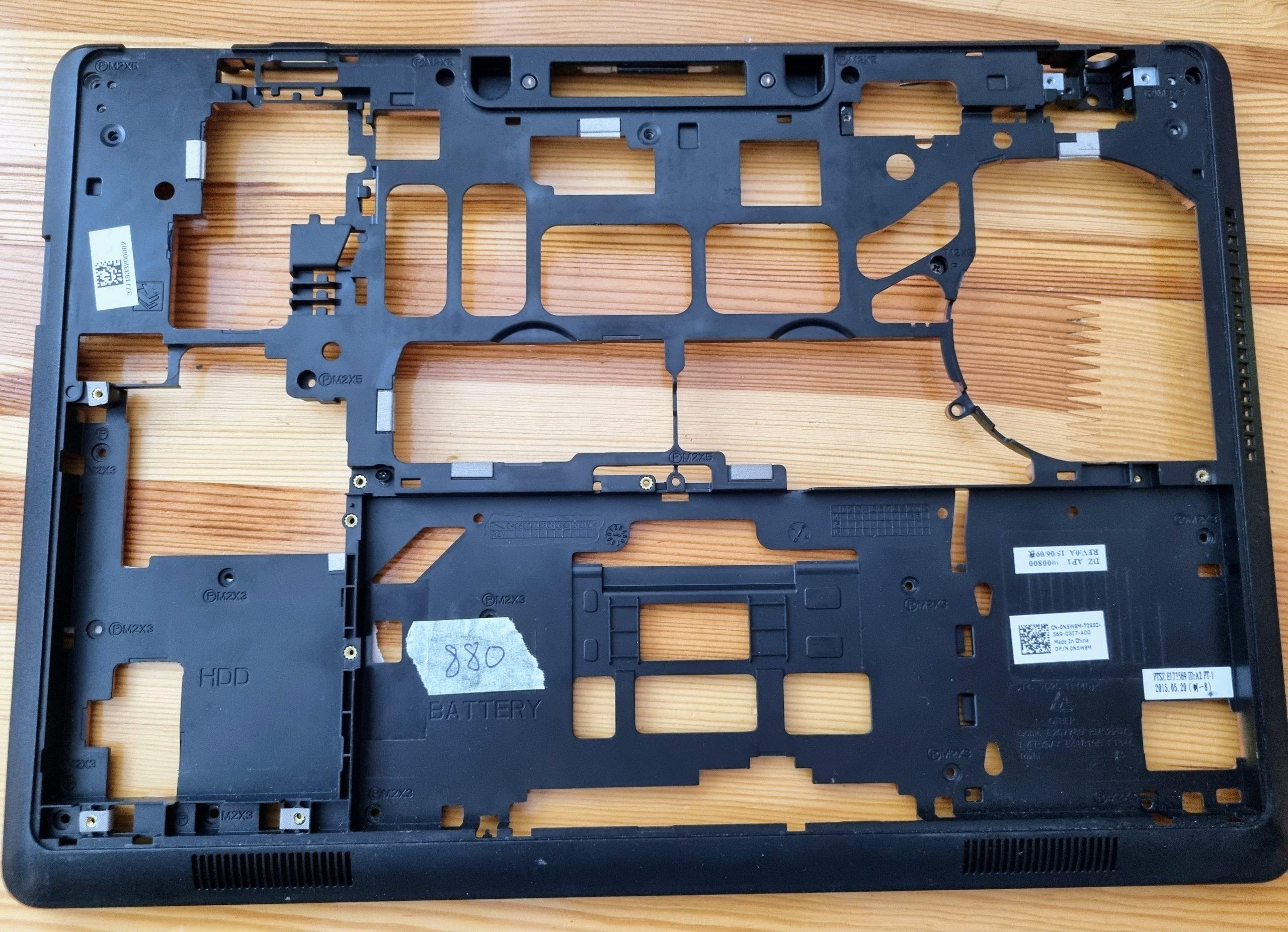 FÜR Dell Latitude E5450 Laptop D Abdeckung Bottom Basis Fall Shell 0N5W8M N5W8M