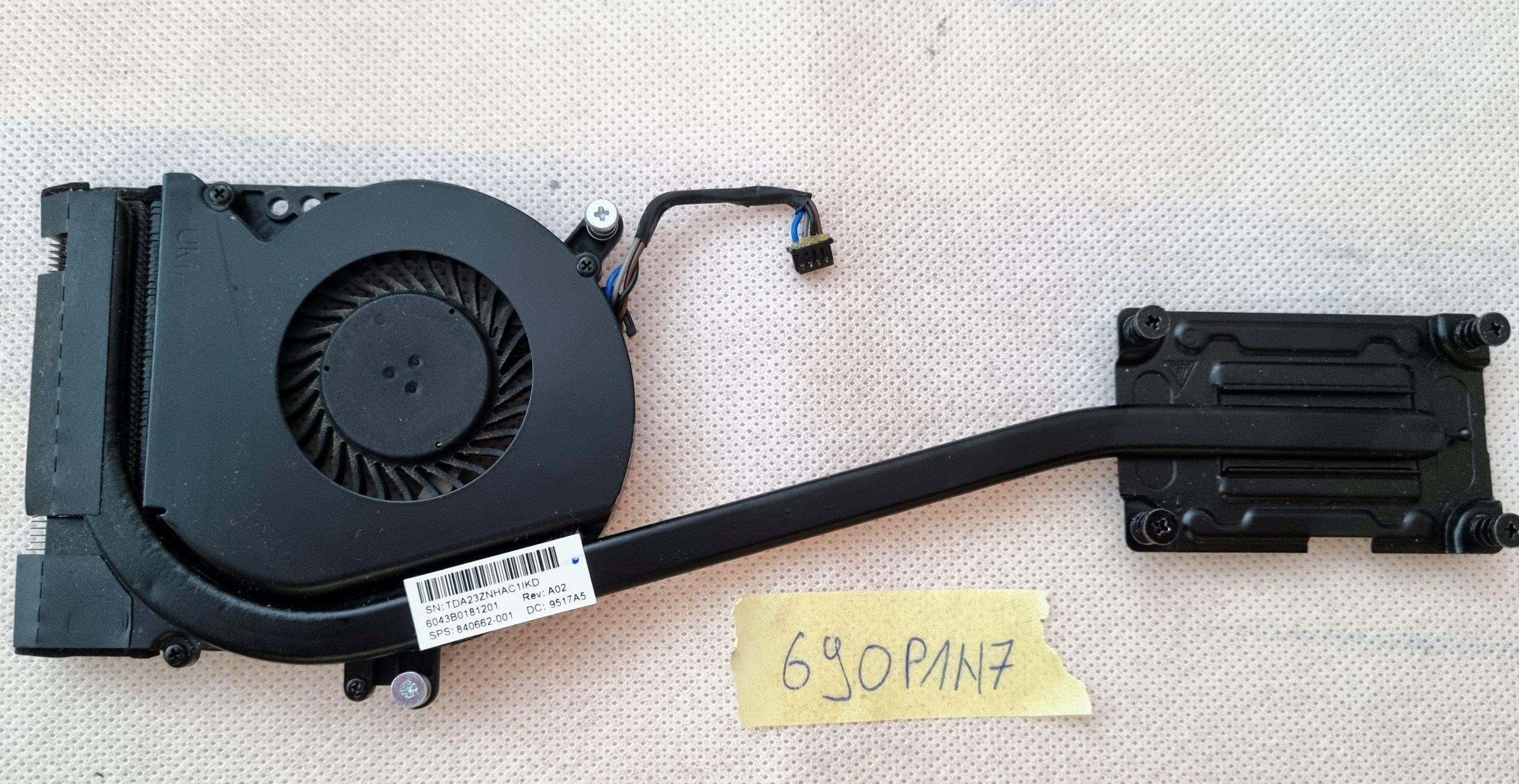 Für HP 640 G2 645 G2 Kühlkörper Kühlerlüfter 840662-001 – Bild 2