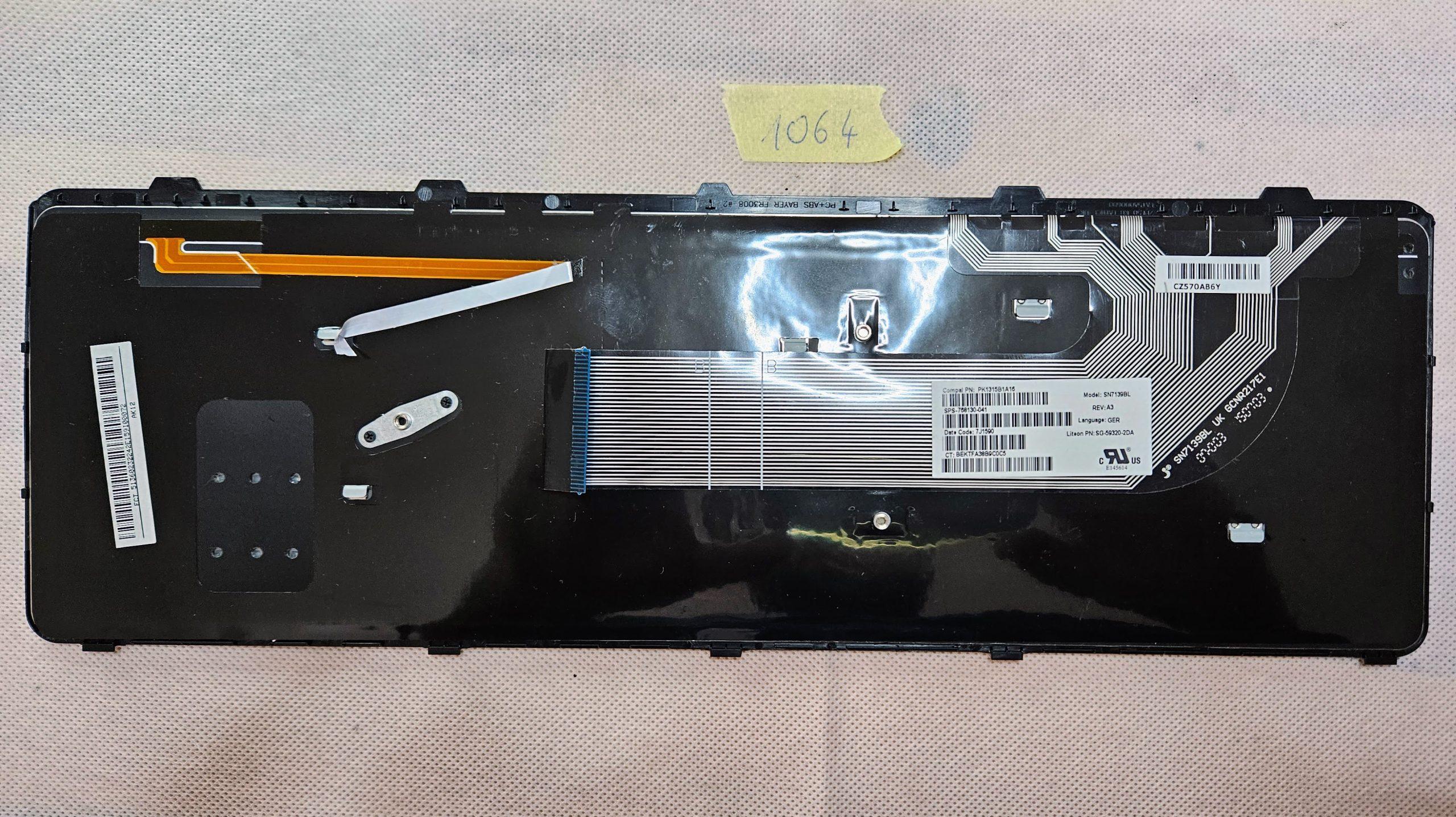 Einzeltasten für Tastatur für HP ProBook 450 G2 470 G2 455 768130-001 768130-041 - mit Hintergrundbeleuchtung – Bild 2