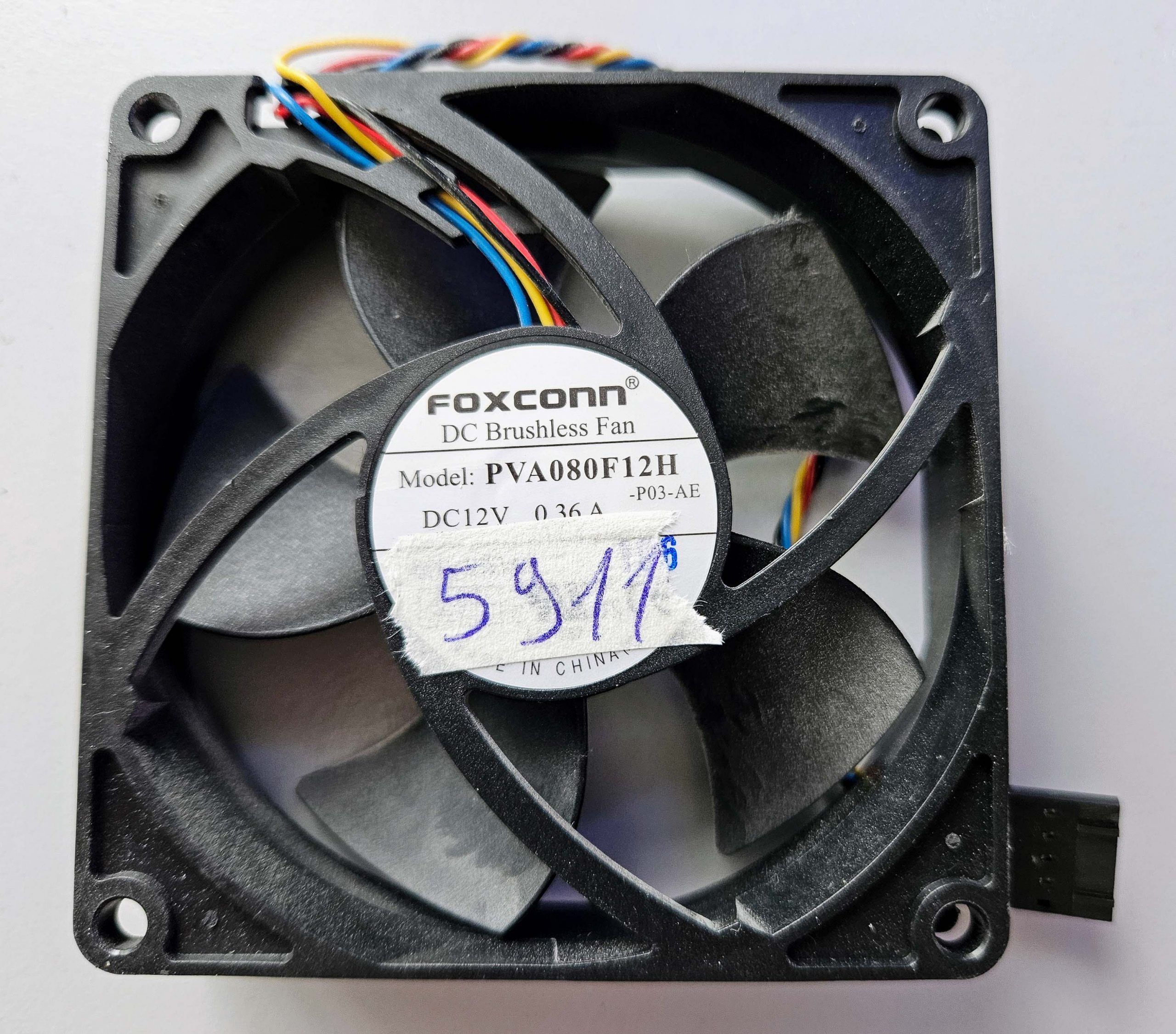 Foxconn 12 V 5-Pin Laptop-Lüfter – Compact 3.15 – Original-Laptopteil