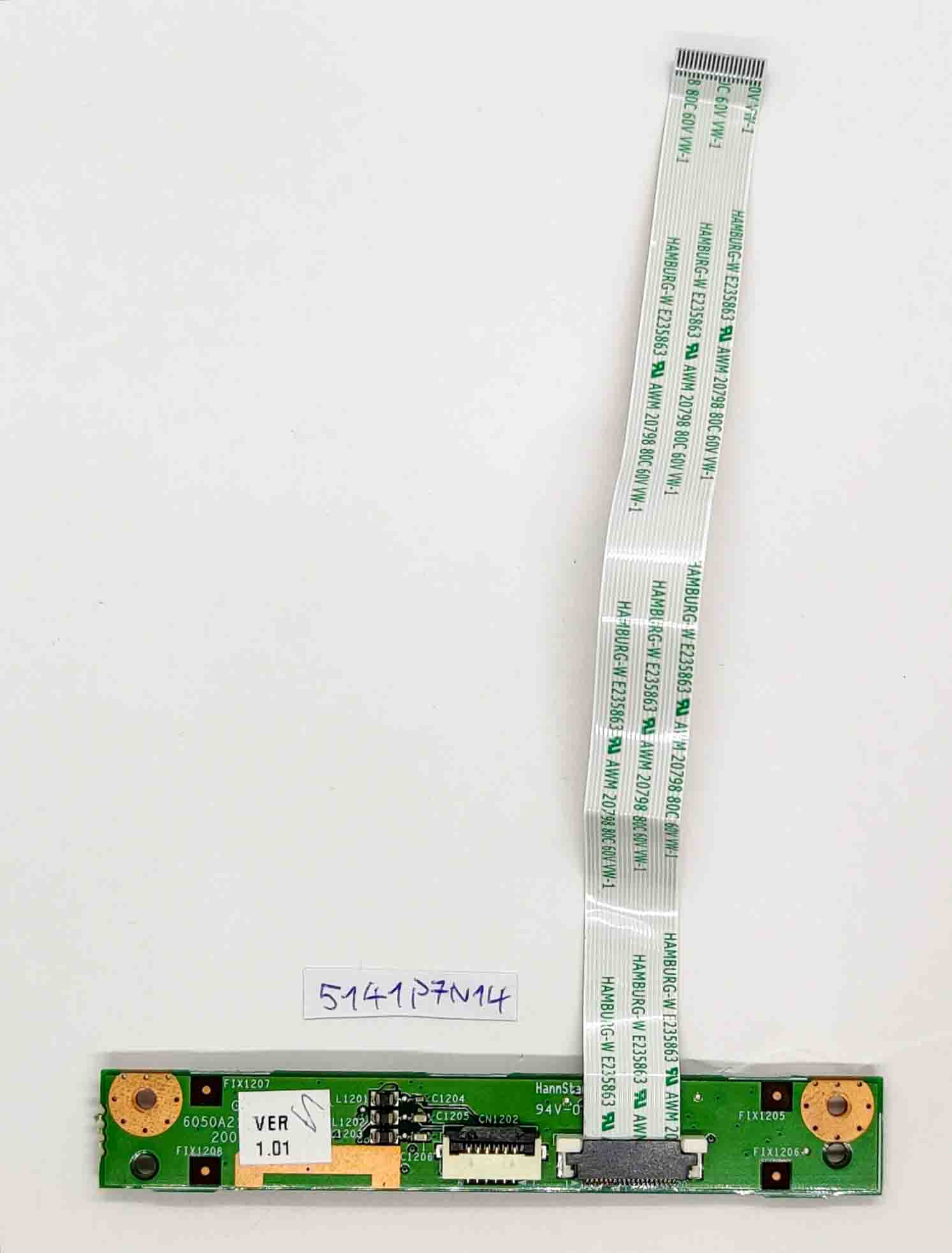 Fujitsu Esprimo Mobile D9500 Touchpad-Maustastenplatine – Original-Ersatzteil – Bild 2