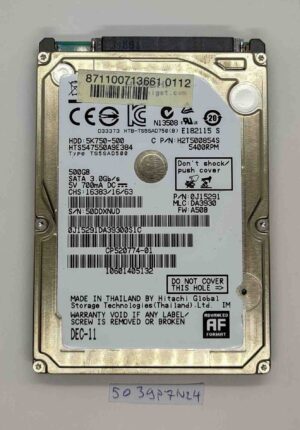 Fujitsu LifeBook AH531 Festplatte 500 GB 5k750-500 – Original-Ersatz-HDD