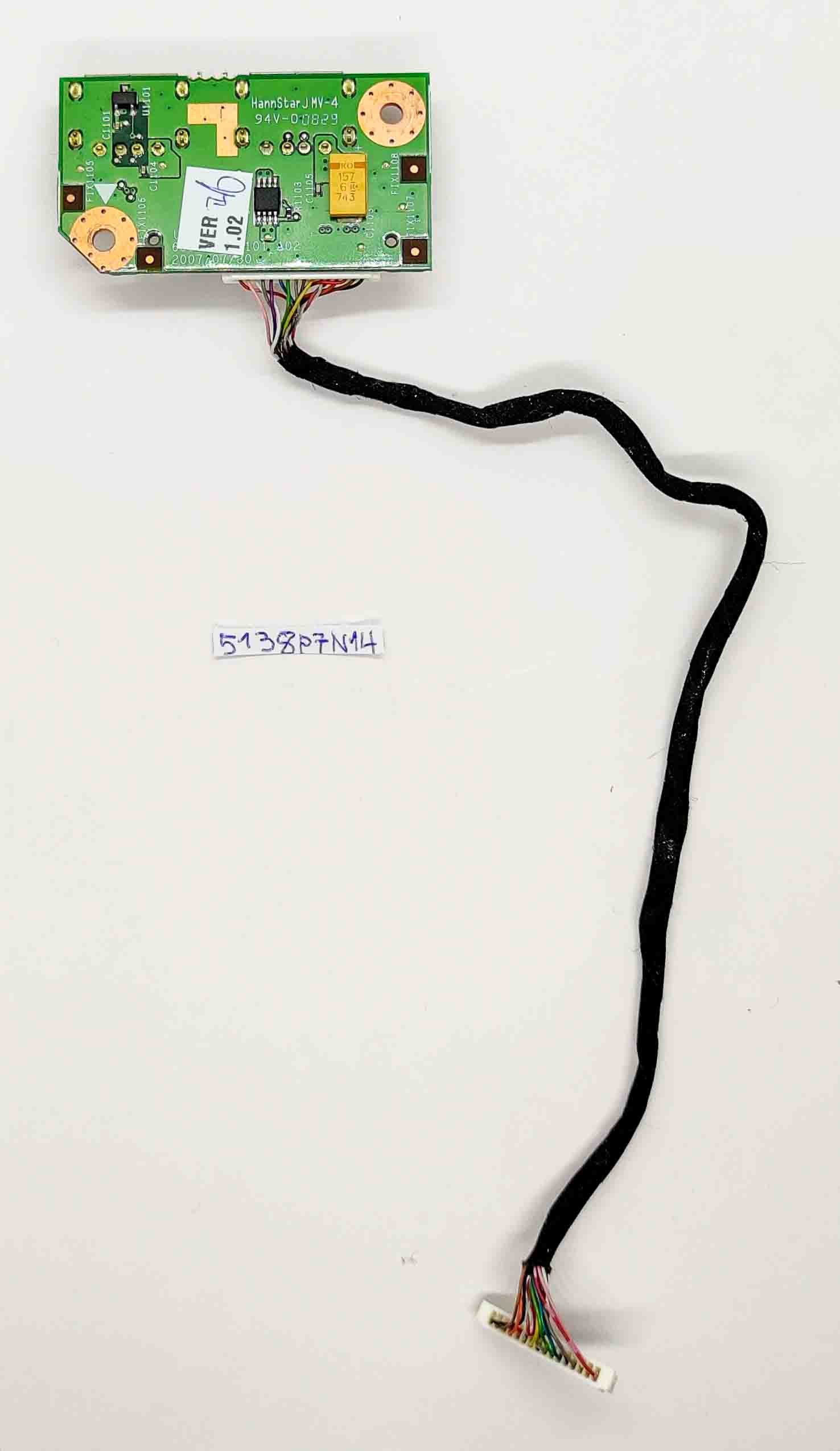 Fujitsu Siemens Esprimo Mobile D9500 Baugruppe mit Kabel - Hannstar JMV-4 94V-00829 – Originalersatz