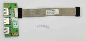 Fujitsu Siemens Esprimo V5515 USB-Anschlussplatine + Kabelflex - Originalteil