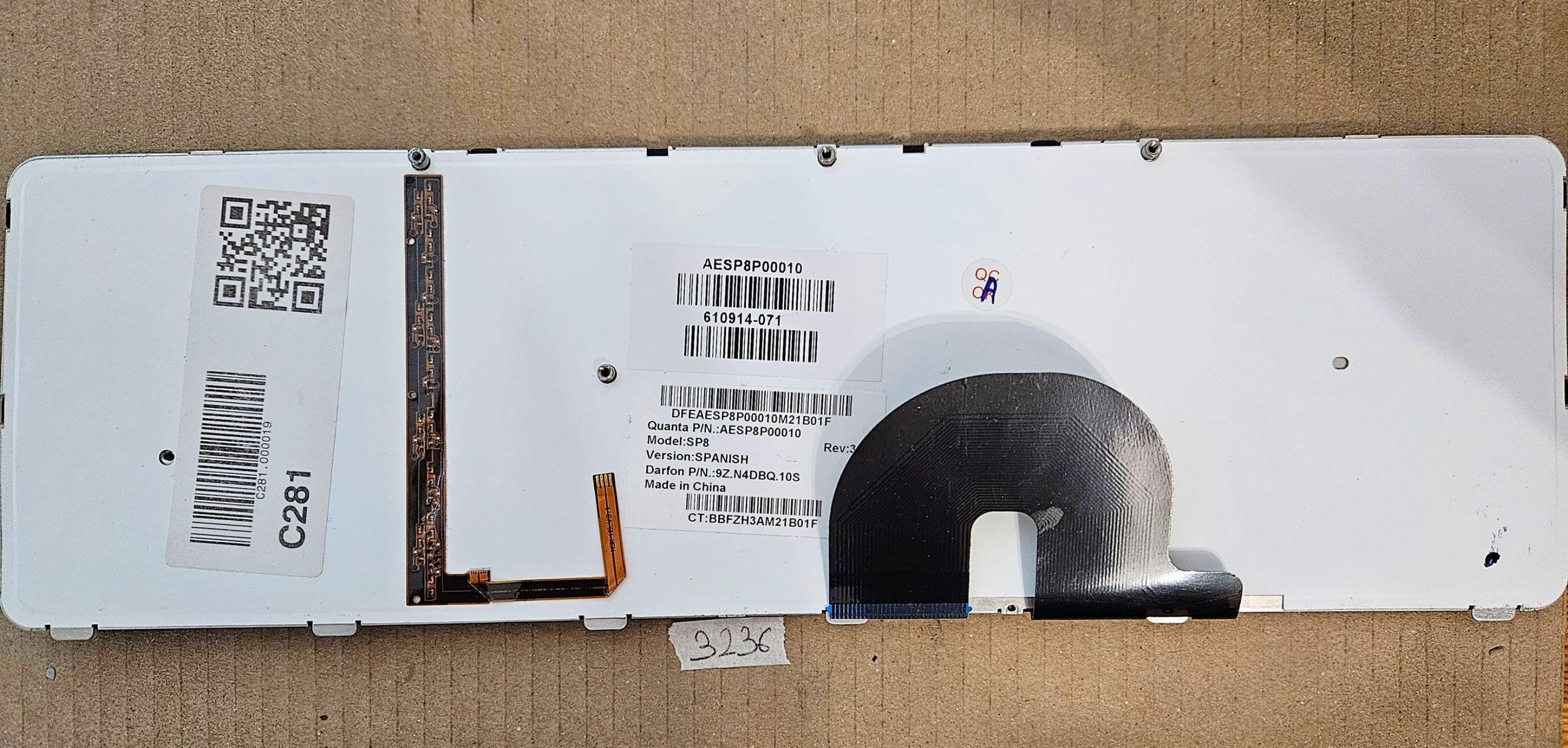 Original 610914-071 Laptop-Tastatur für HP Envy 17-1000 17-2000 – Hintergrundbeleuchtung – Bild 2