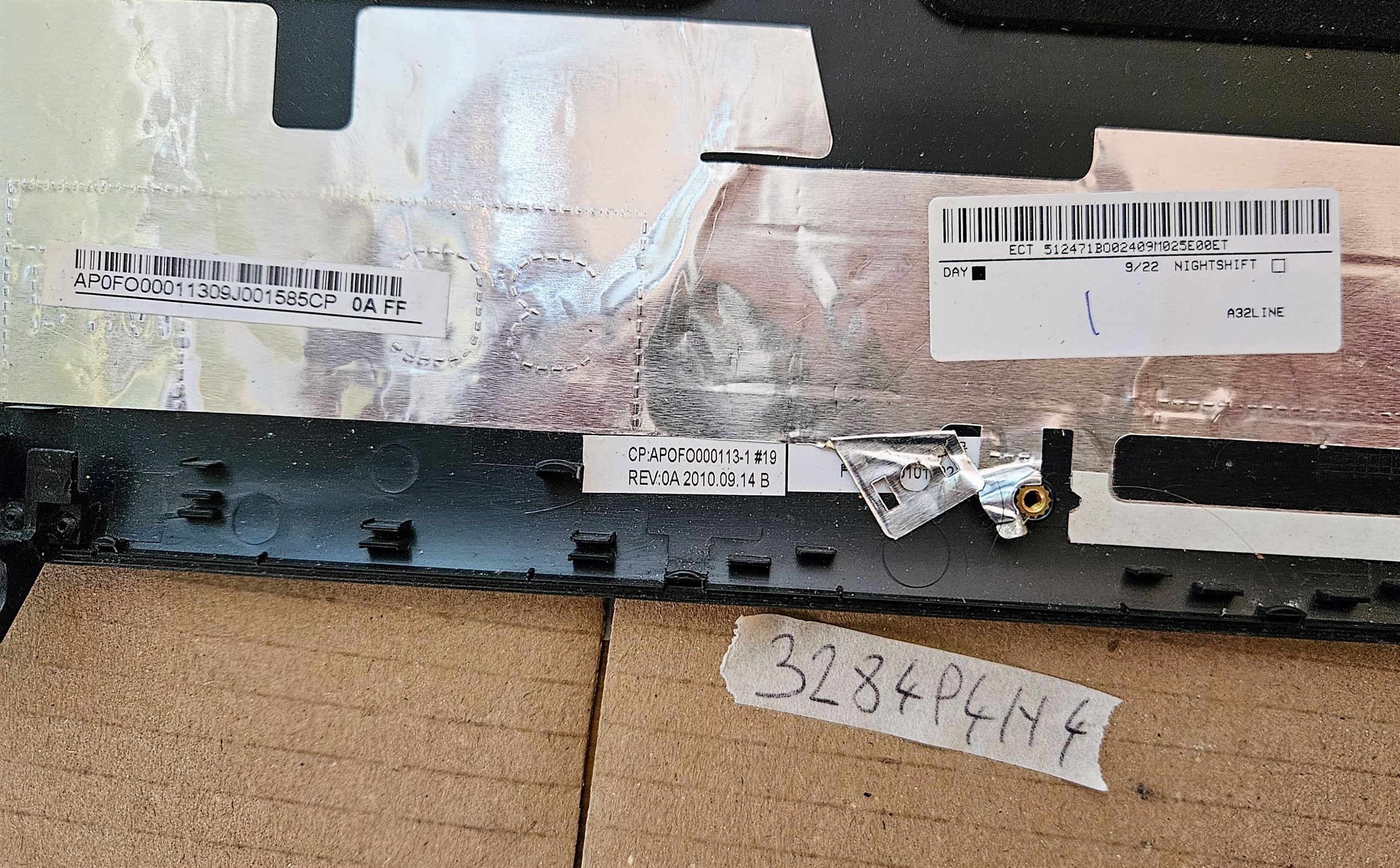 Original Acer Aspire 5253 5252 5742 5552 5336 LCD-Rückabdeckung AP0FO000113 – Bild 3